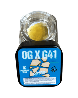 OG X G41 1 Gram Premium Shatter Wax
