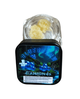 Blueberry Diamonds 1 Gram Premium Concentrate