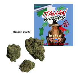 Italian Wizard 3.5 Grams Premium Indica Flower Top Shelf