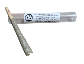 Melon Madness Premium Diamond Infused Indica Pre-Roll