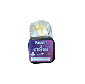 Faceoff X Grape Ape 1 Gram Premium Badder Wax