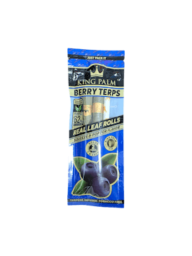 King Palm Berry Terps Minis 2 pack Leaf Tubes