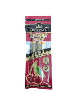 King Palm Cherry Charm Minis 2 pack Leaf Tubes