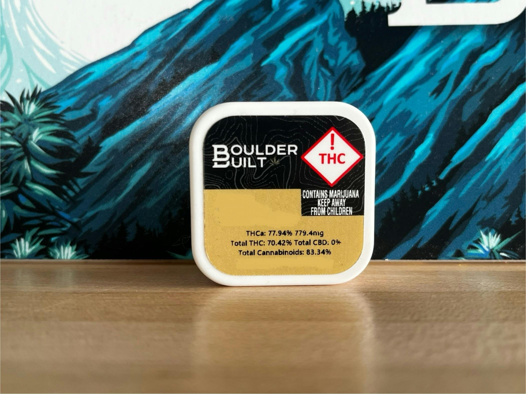 Boulder Built | Wax | 1g - Blue Nerds (REC)