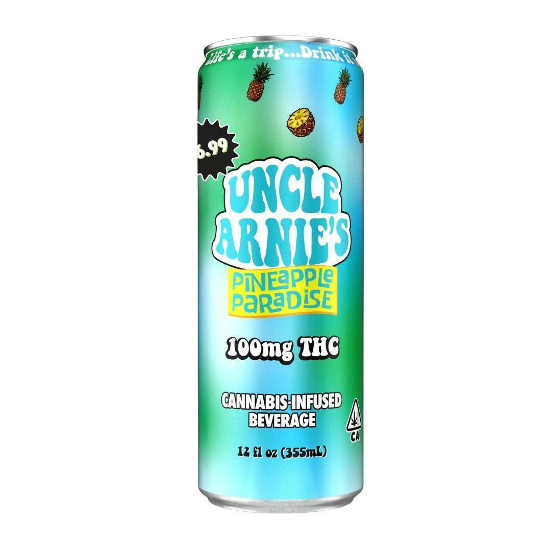 Uncle Arnie's - Pineapple Paradise 12 oz 100mg THC