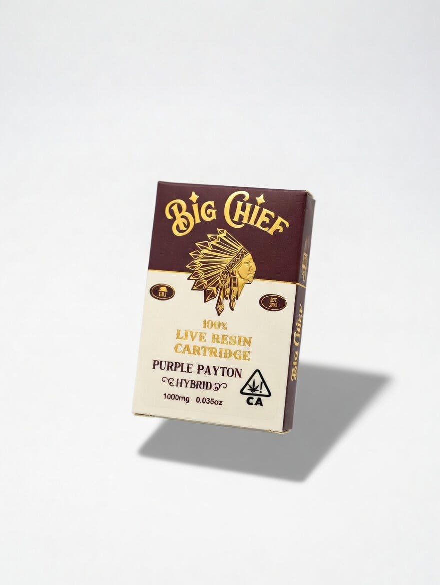 BIG CHIEF - Purple Payton - Live Resin - 1g