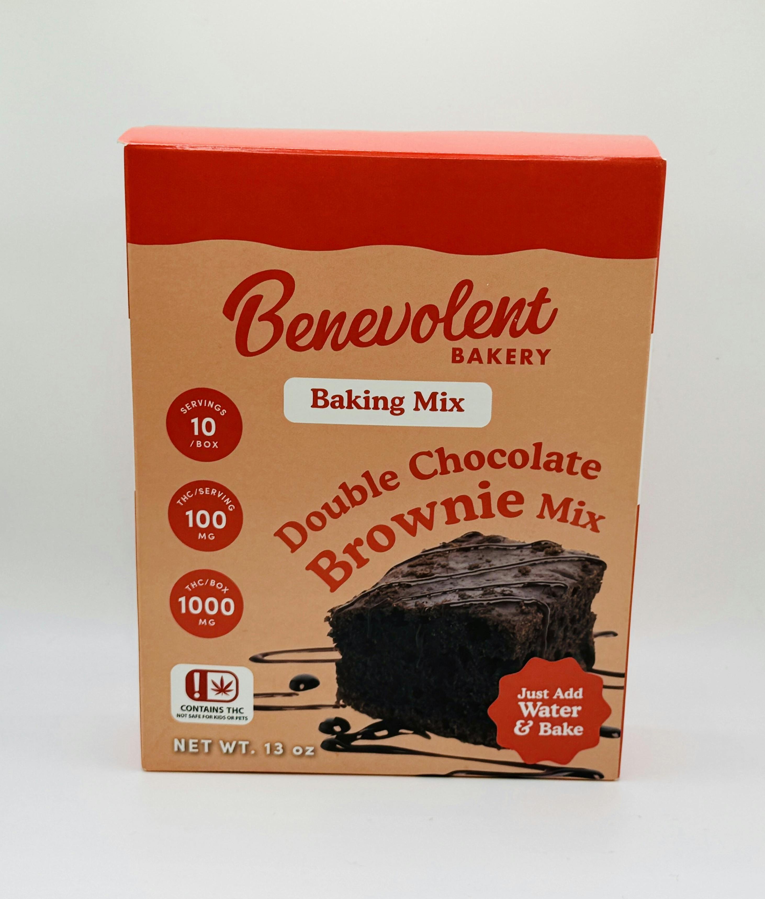 Benevolent Bakery - Triple Chocolate Brownie 1,000mg