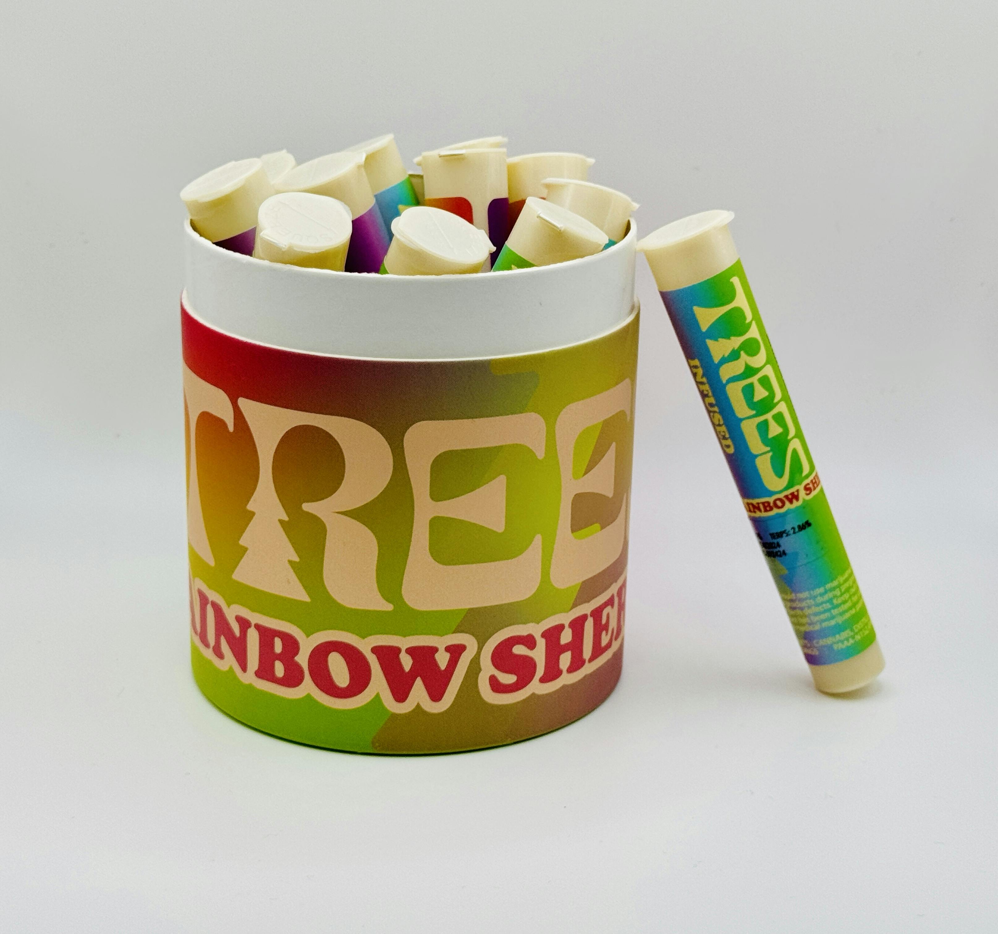 Infused Preroll 1g - Rainbow Sherbert