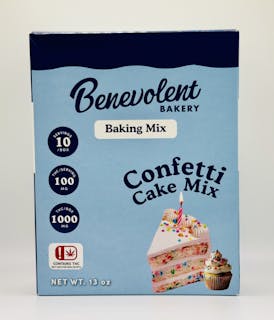 Benevolent Bakery Confetti Cake Mix 1000mg