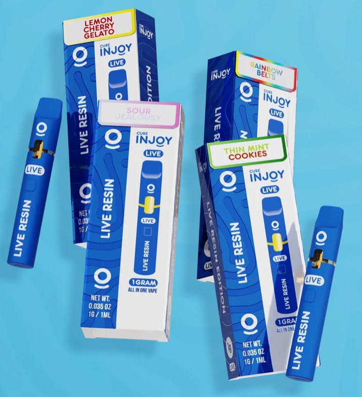 Cure Injoy | Permanent Marker | Live Resin Disposable | 2g