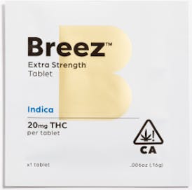 BREEZ 20mg Indica Tablet P