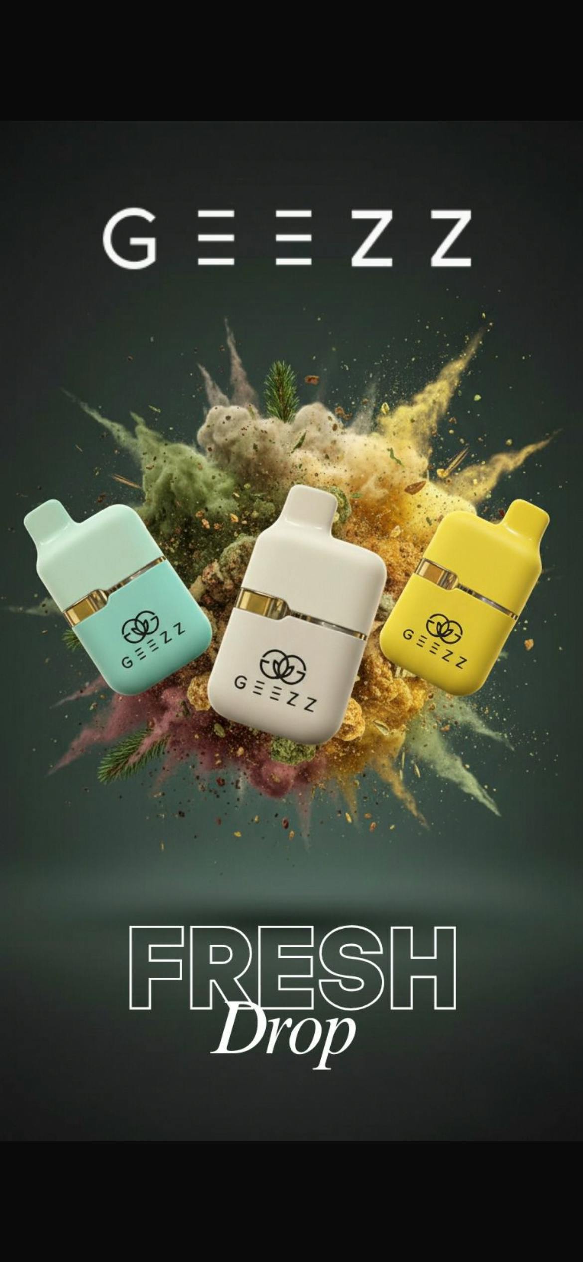 Geezz | OG KUSH | Liquid Diamond Vape | INDICA | 1g | THC %89.9
