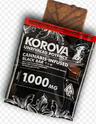 KOROVA - BLACK BAR (100MG) BROWNIE [H]