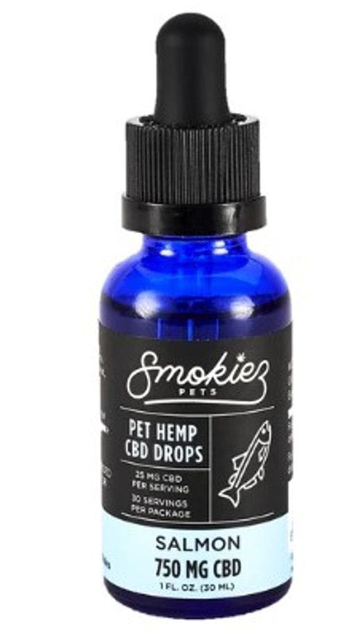 SmokiezHemp - Pet Tincture Salmon Flavor CBD 750mg
