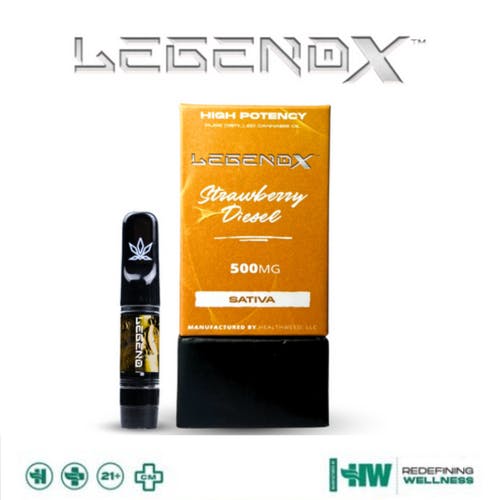 LegendX Strawberry Diesel Cartridge 0.5g (500mg)