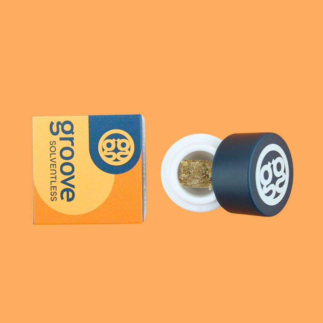 Groove Solventless | Papaya Runtz | Rosin | Cold Cure Badder | 1g by Groove Solventless