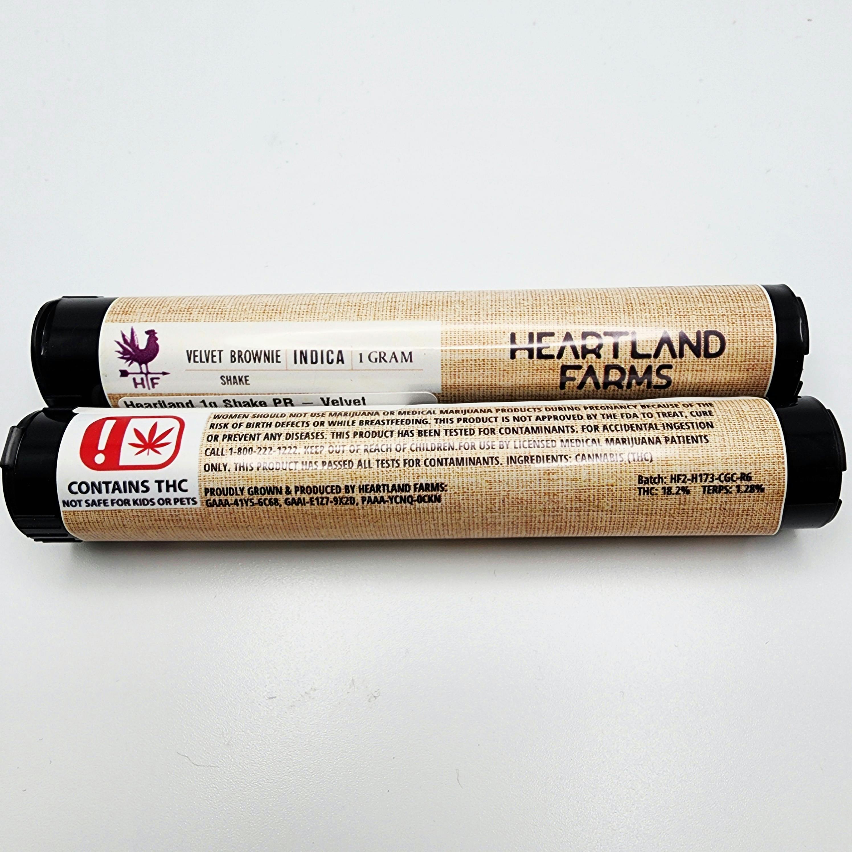 Heartland 1g Shake PR - Velvet Brownie