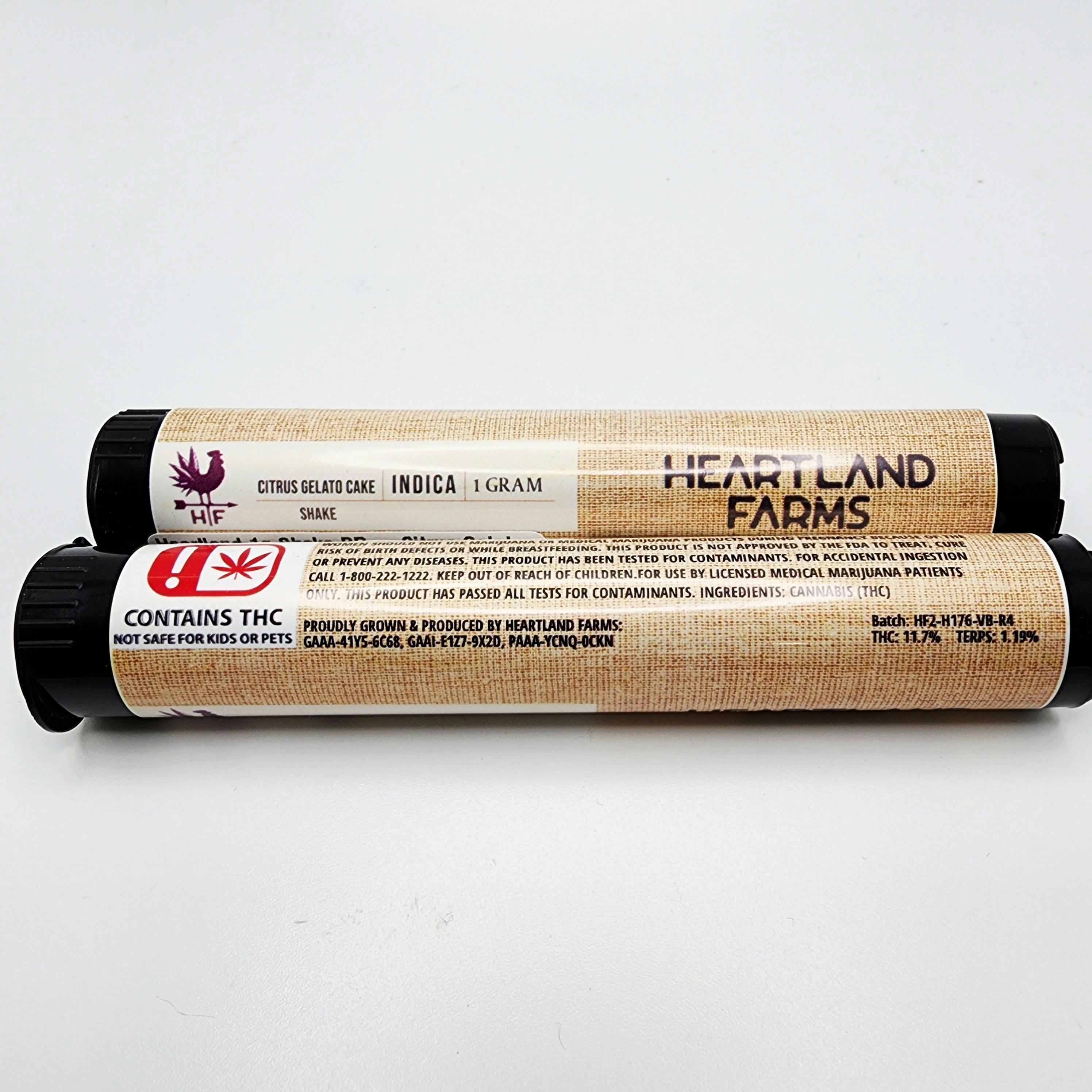 Heartland 1g Shake PR - Citrus Gelato Cake