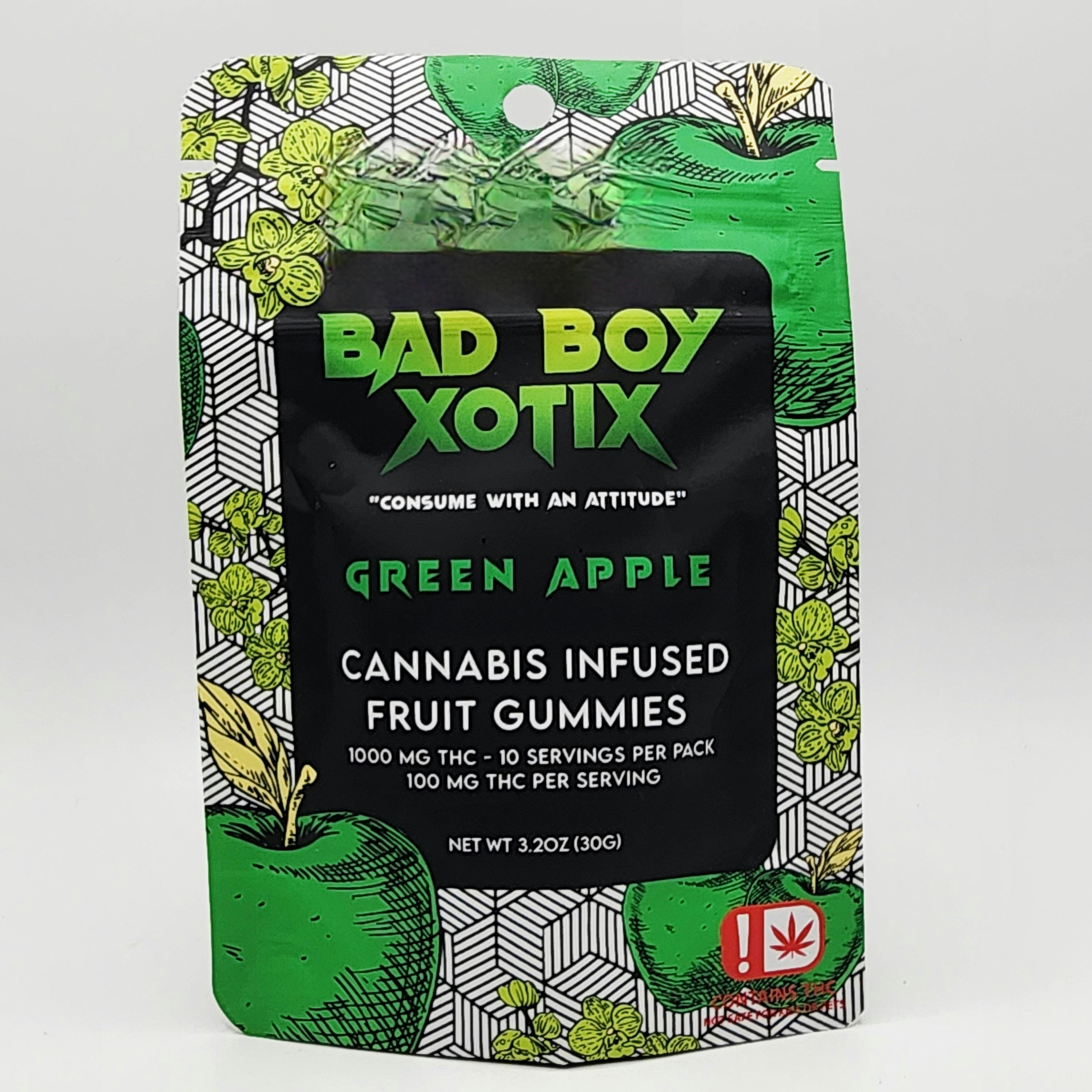 Bad Boy Xotix 1000mg - Green Apple