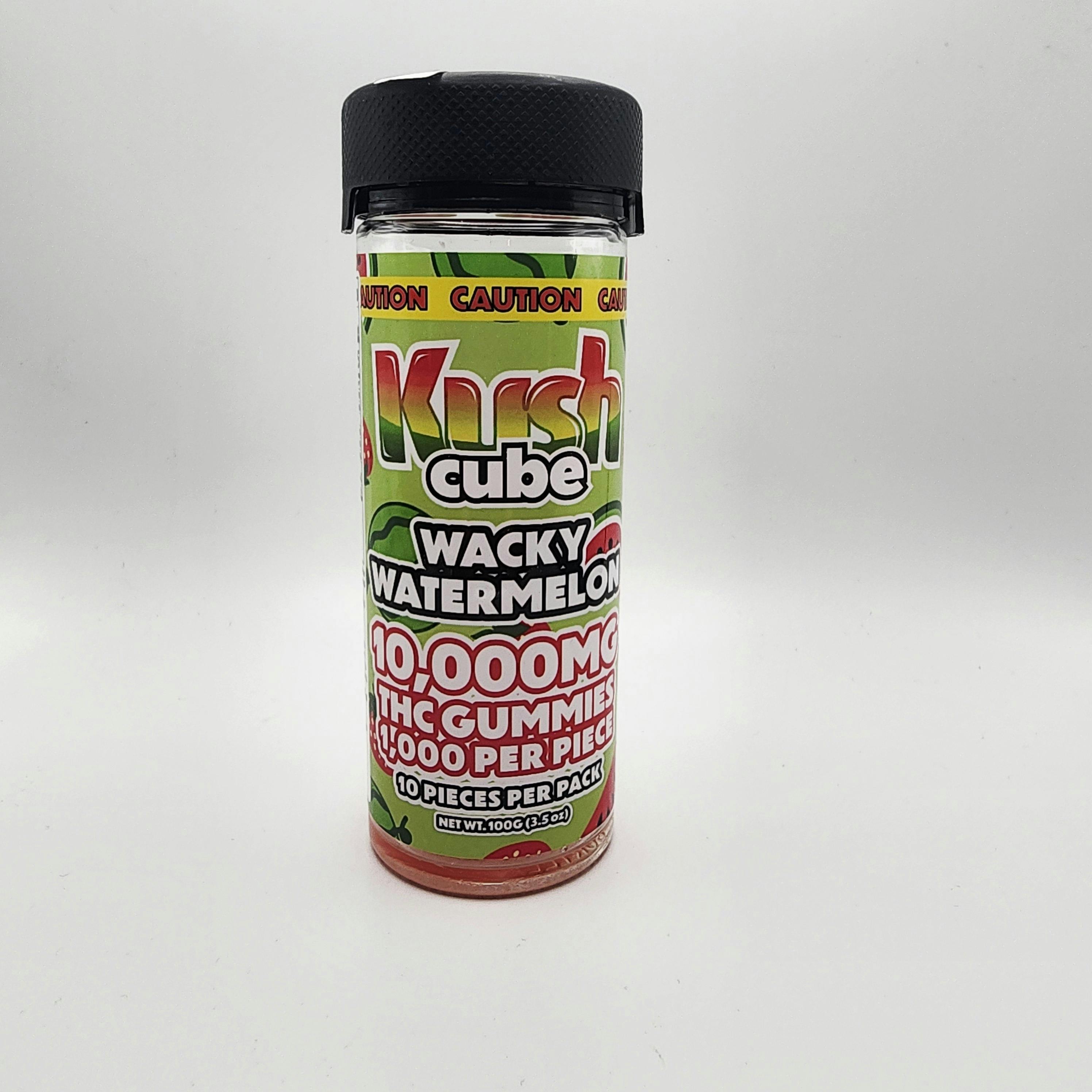 Kush Cubes 10,000mg - Wacky Watermelon