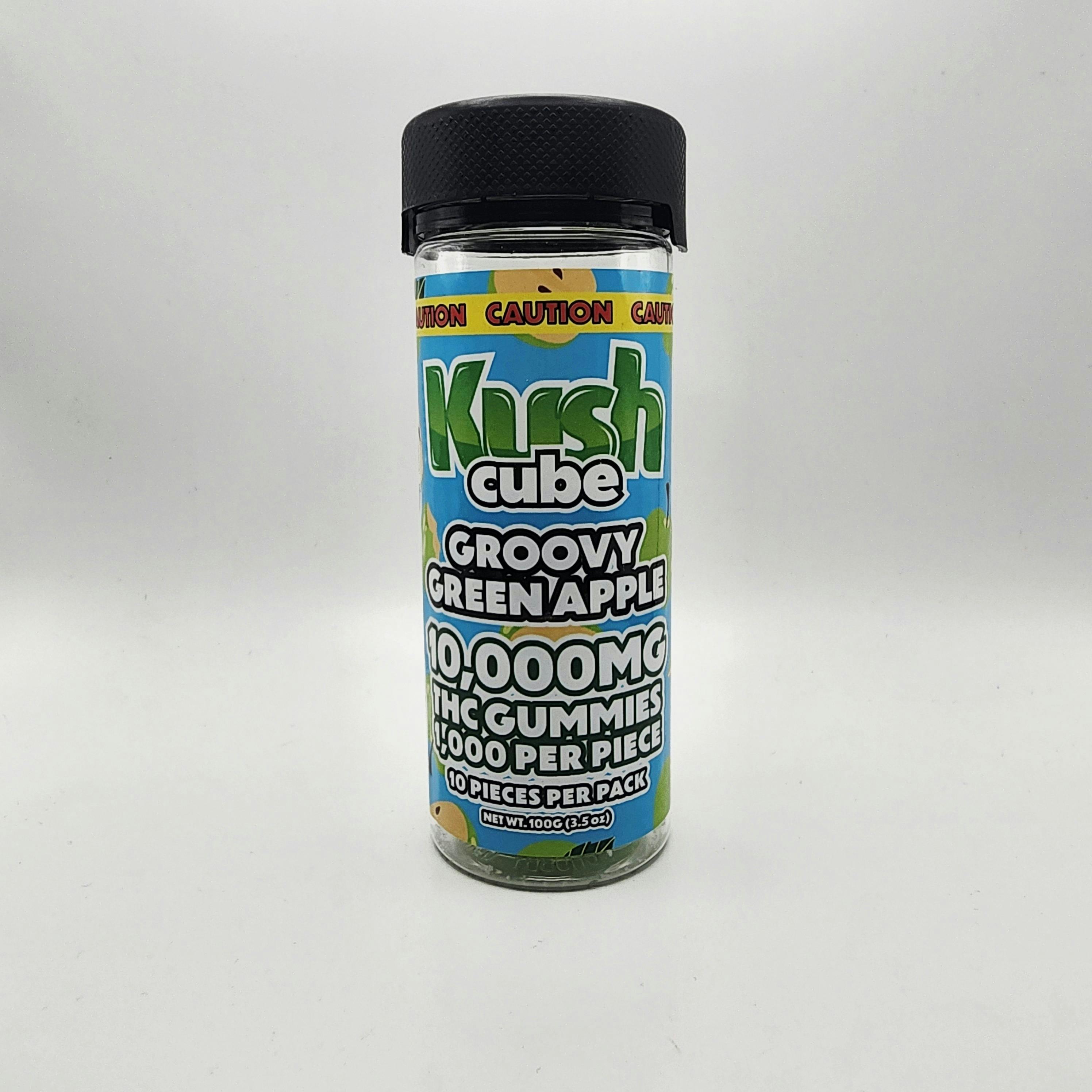 Kush Drops 1000mg - Groovy Green Apple