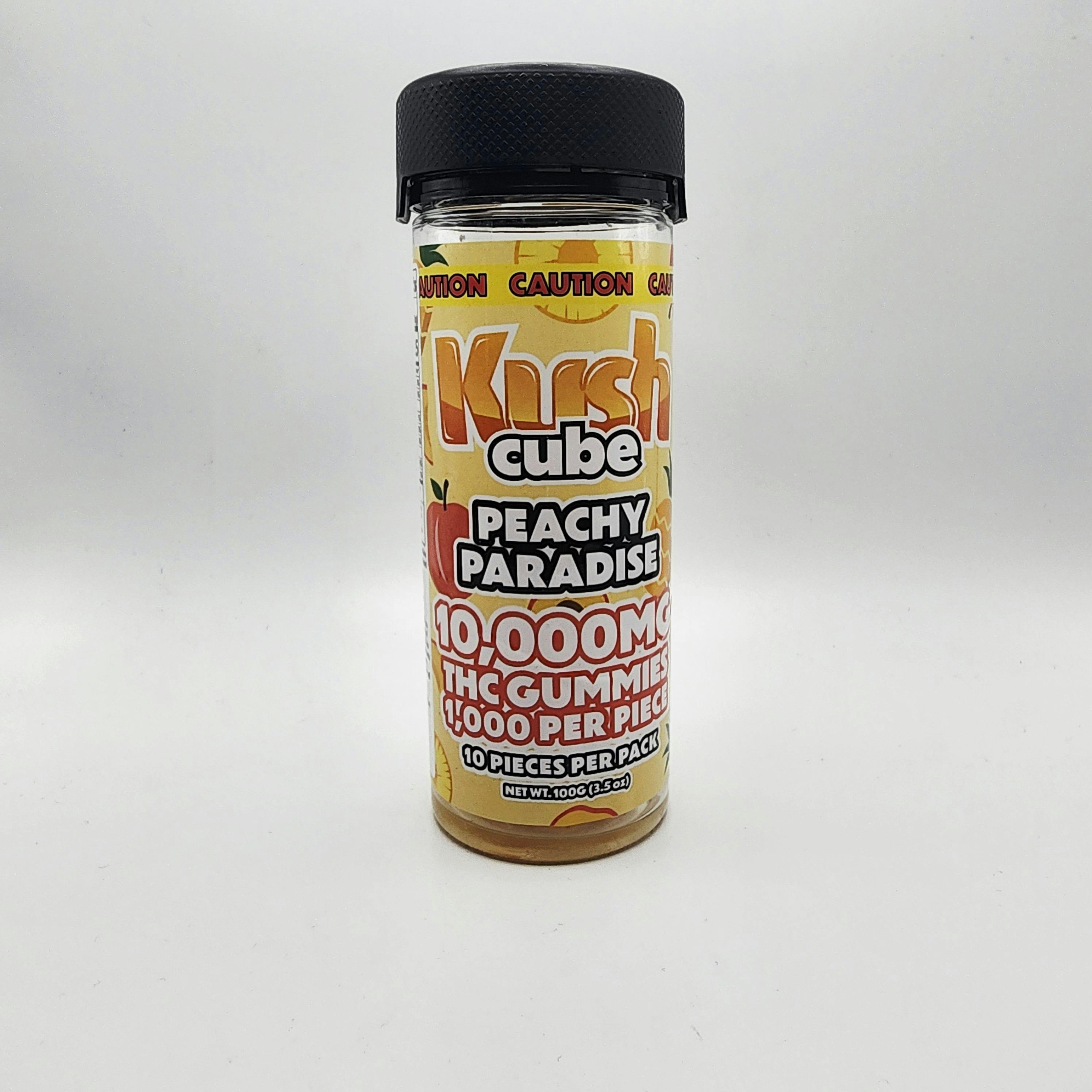 Kush Cubes 10,000mg - Peachy Paradise
