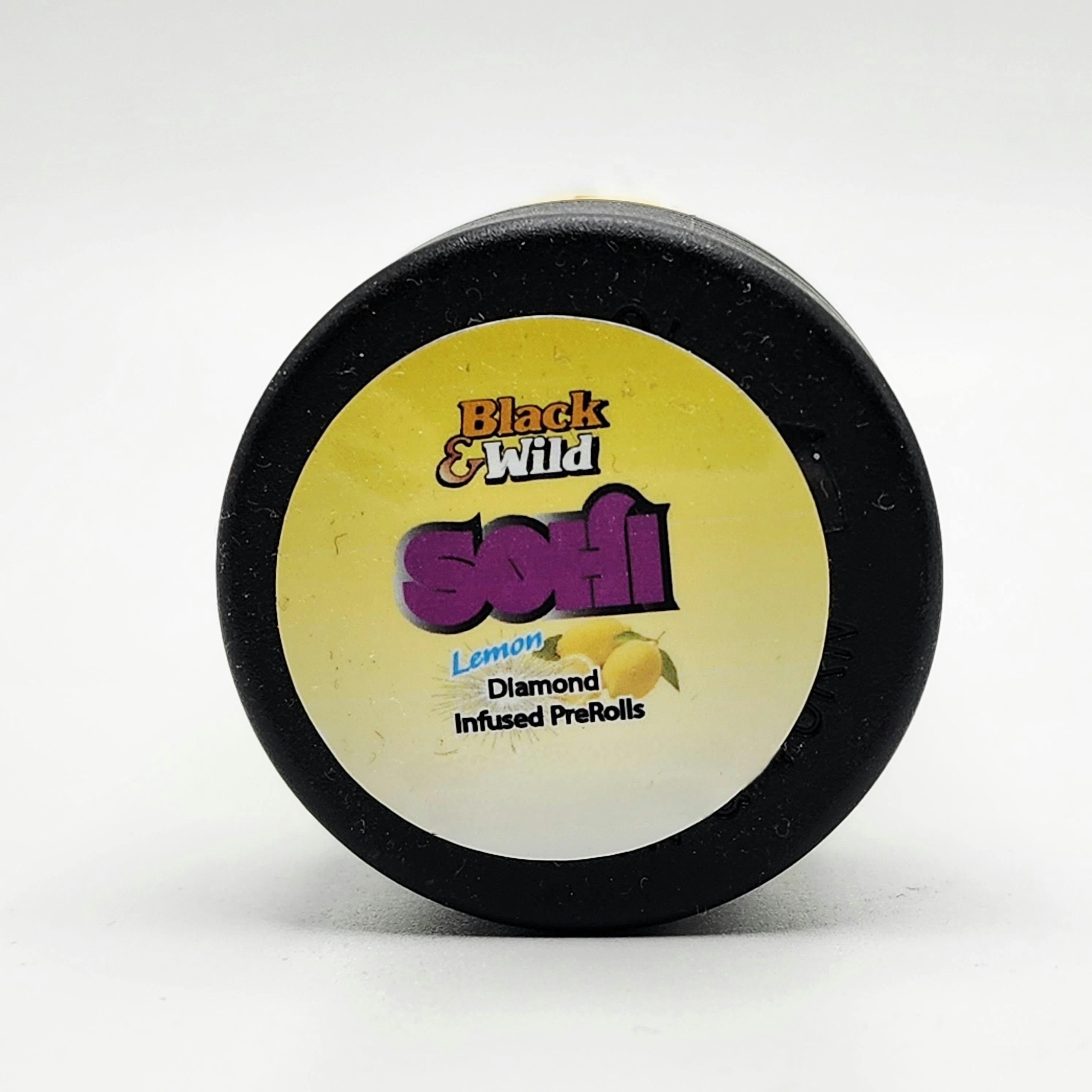 Black & Wild SOHI 1g Diamond Tip - Lemon
