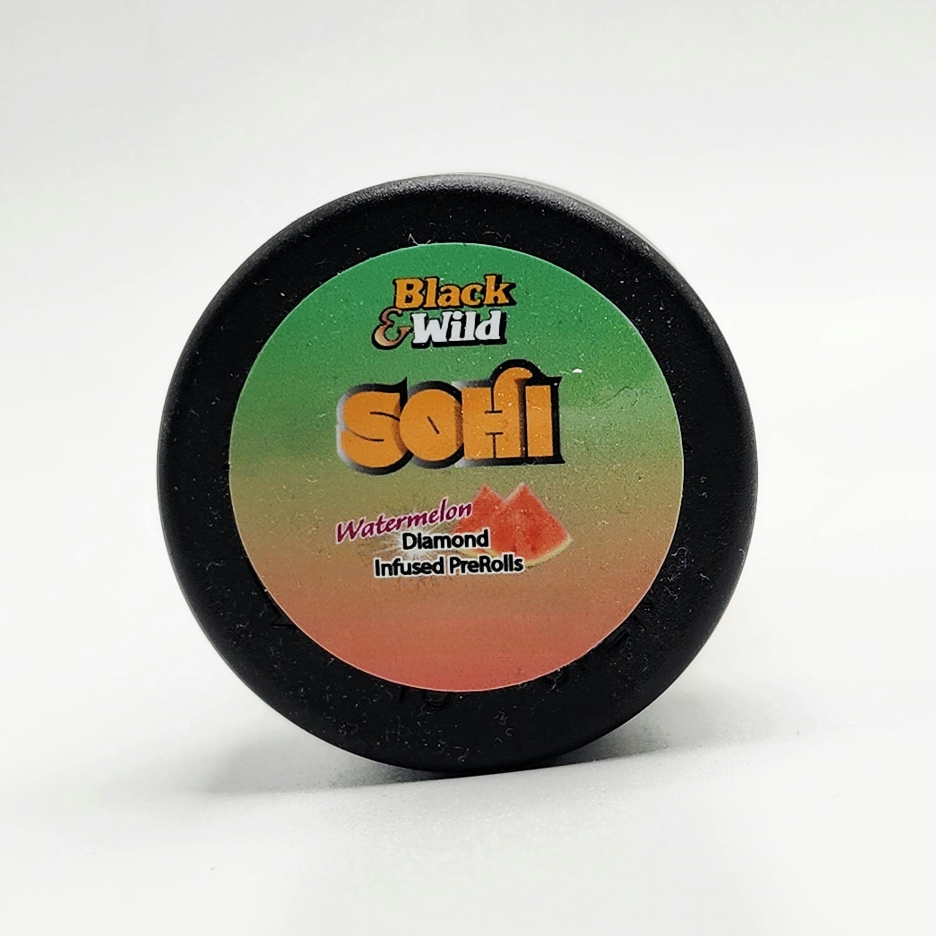 Black & Wild SOHI 1g Kief Tip - Watermelon