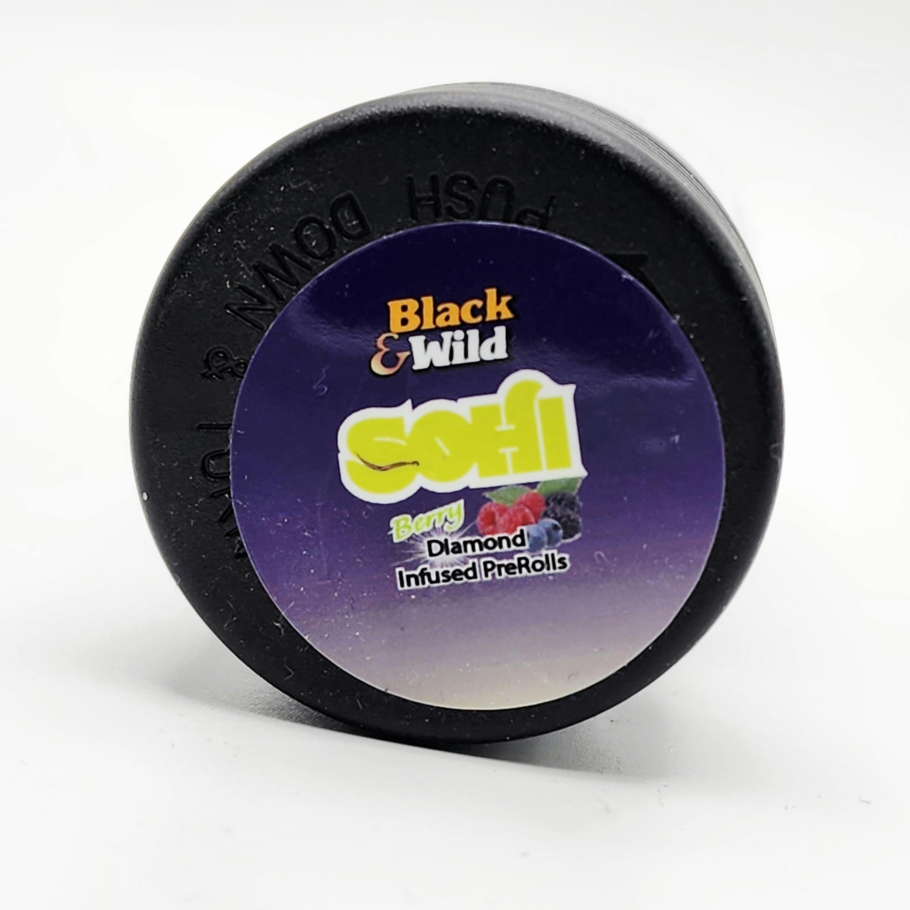 Black & Wild SOHI 1g Kief Tip - Berry