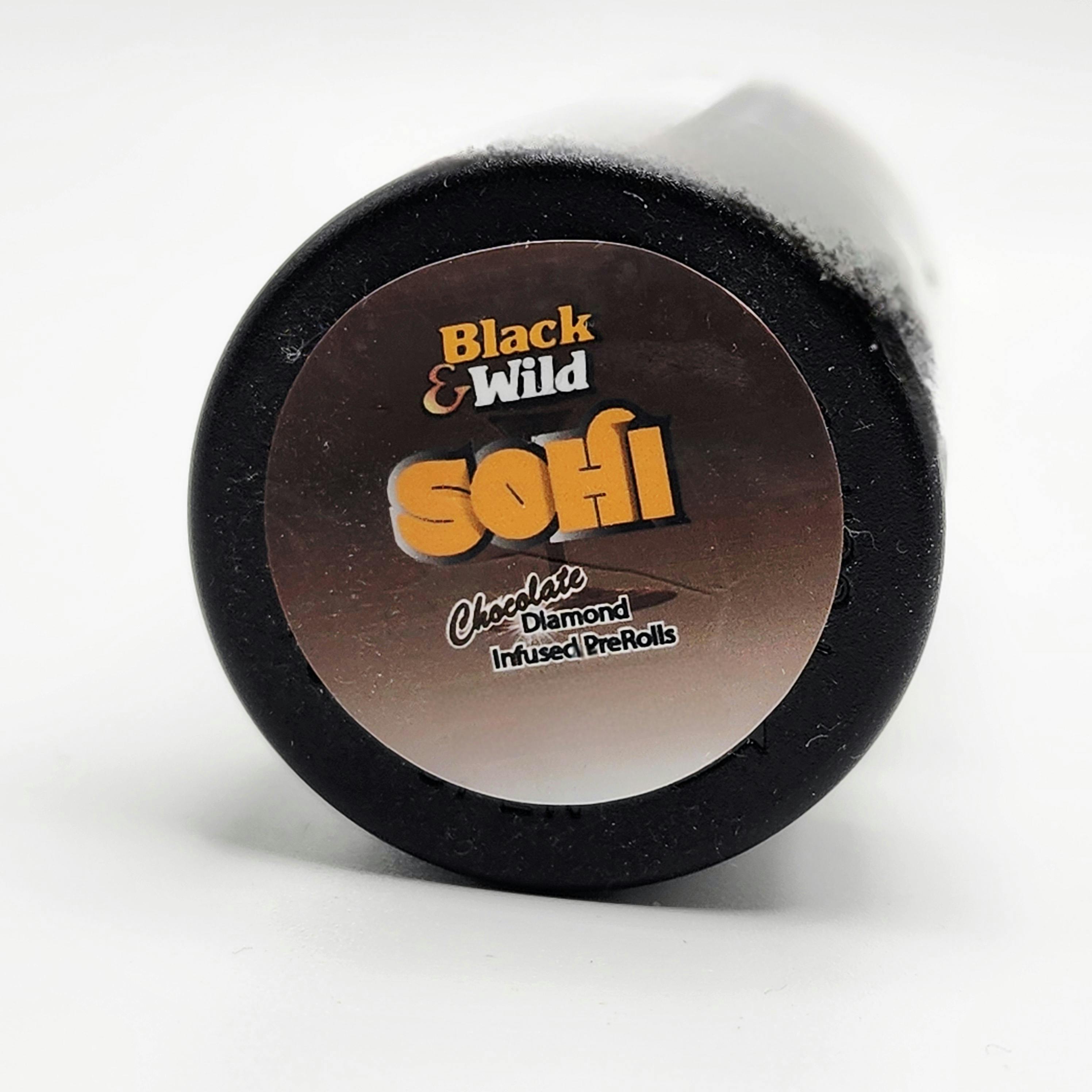 Black & Wild SOHI 1g Kief Tip - Chocolate