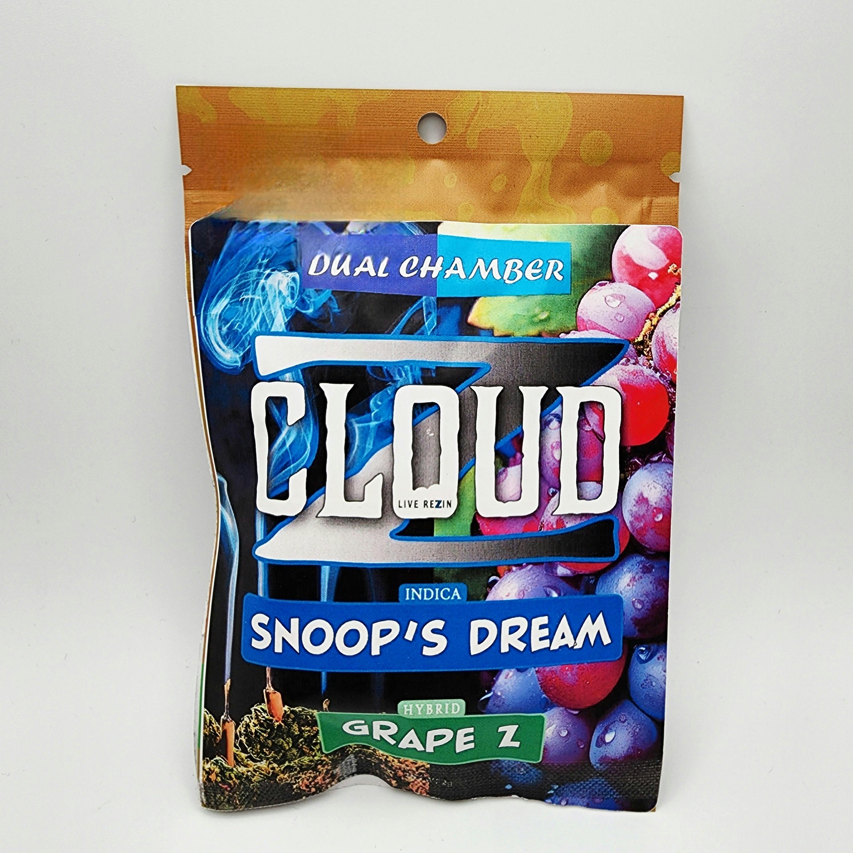 Cloudz 2g Dual Chamber Disp. - Snoop's Dream & Grape Z