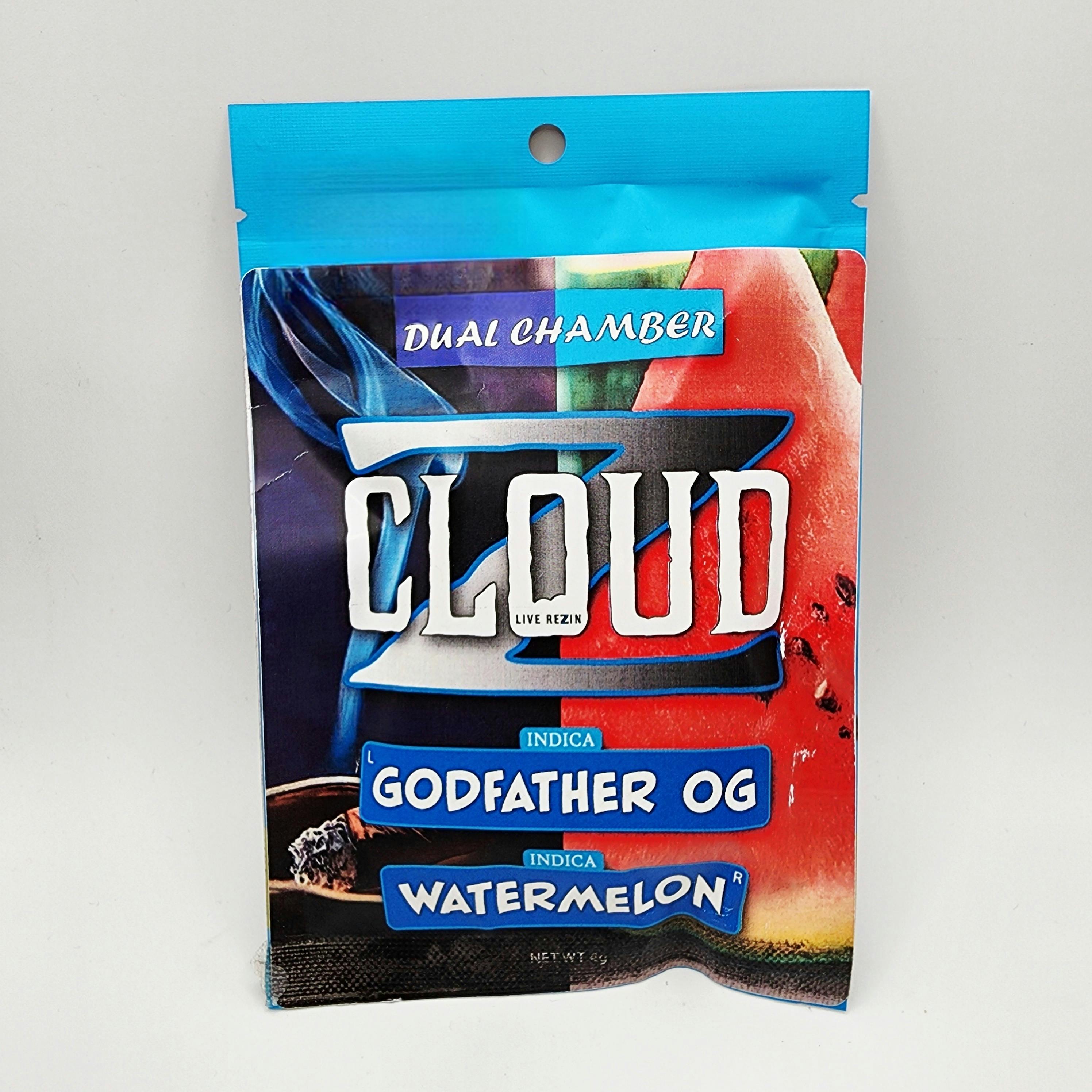 CloudZ 4g Dual Chamber Disp - Godfather OG & Watermelon
