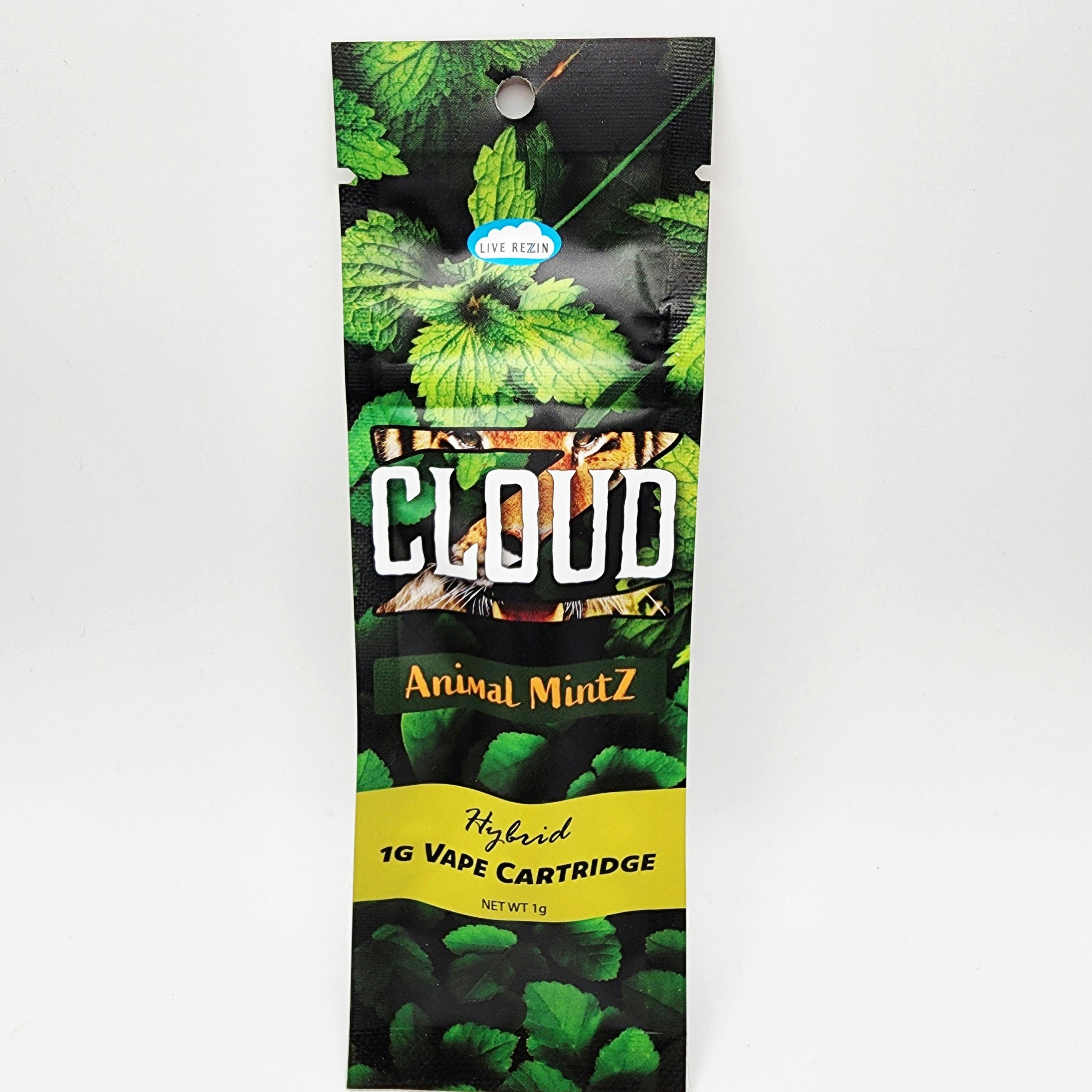Cloudz 1g Cart - Animal Mintz