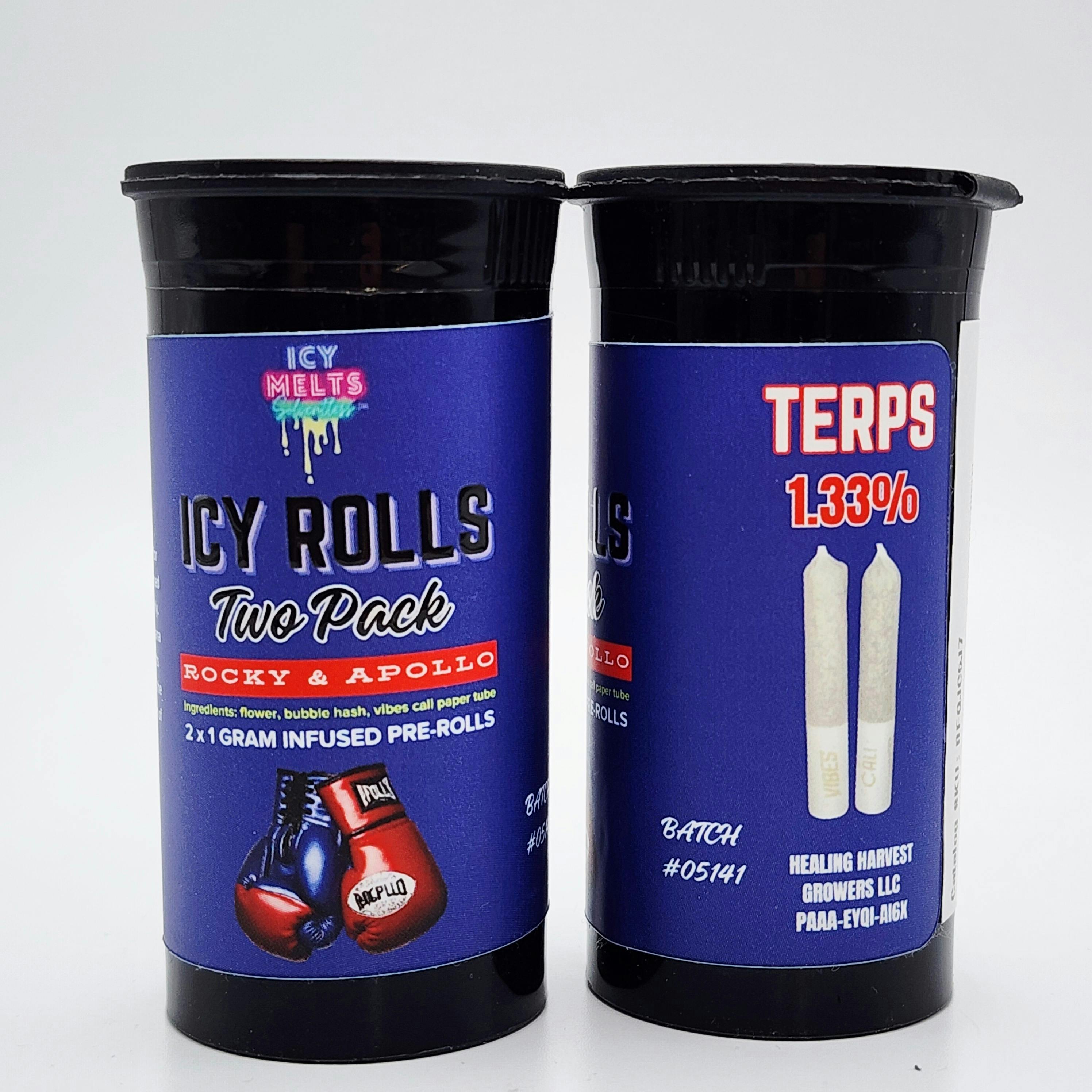 Icy Melts - Icy Rolls 2pk Inf. PR - Rocky & Apollo