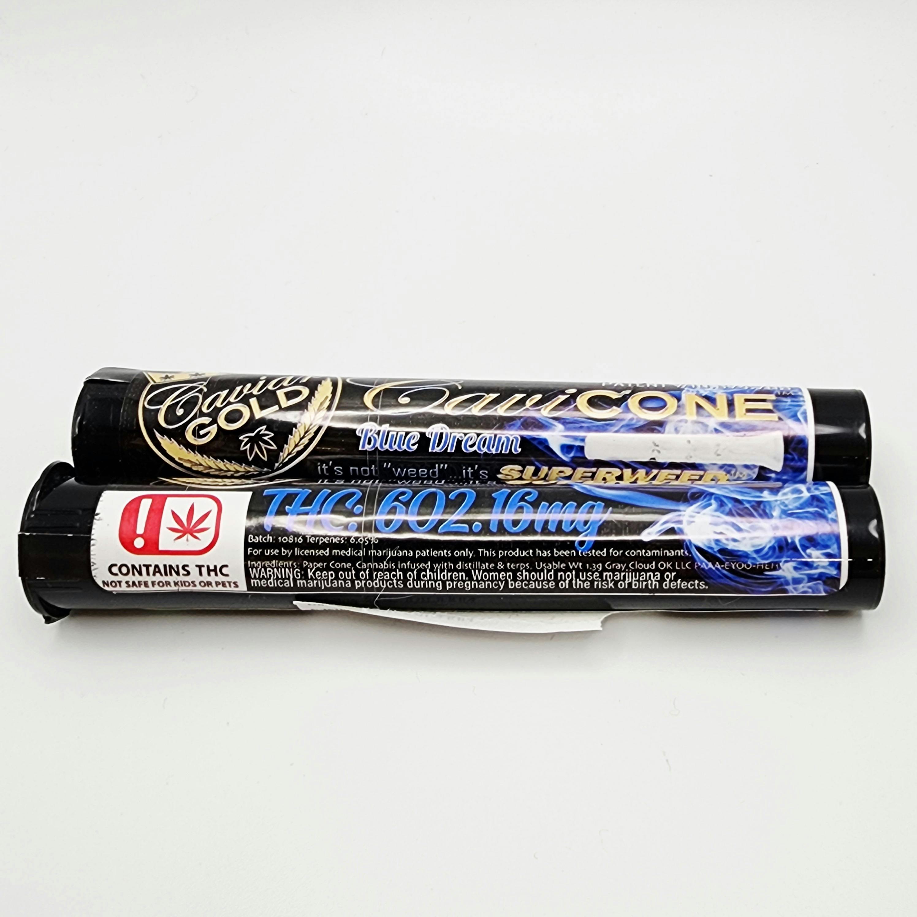 Cavi Cone | Blue Dream | Infused Pre-Roll | 1.3g