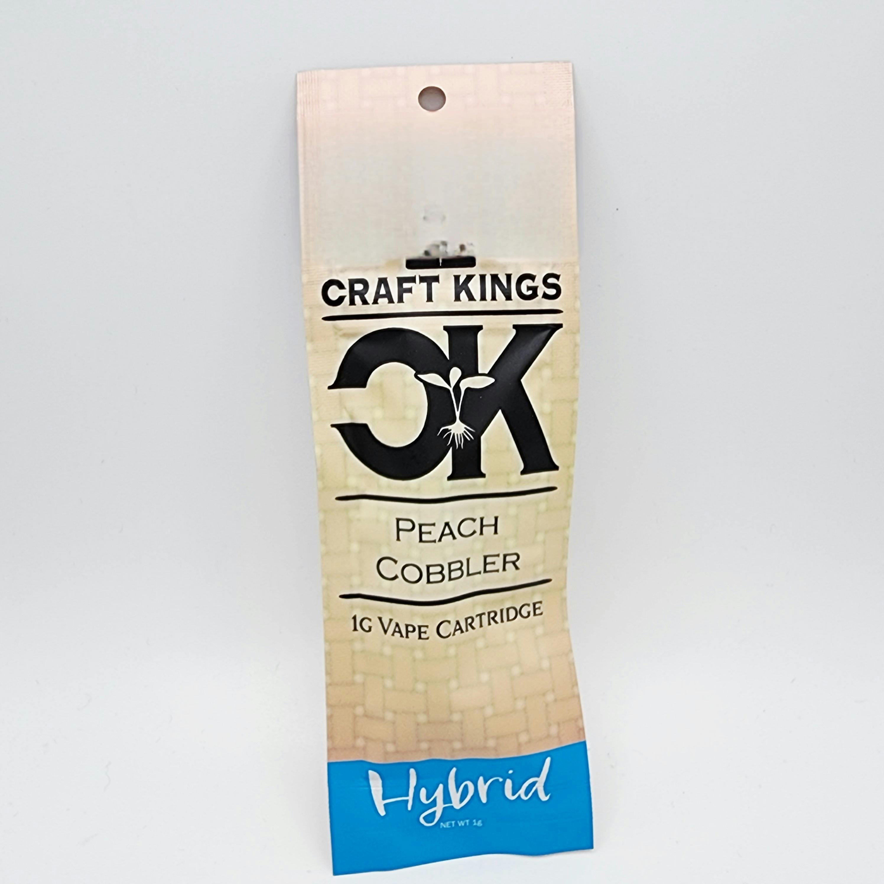 Craft Kings 1g Cart - Peach Cobbler