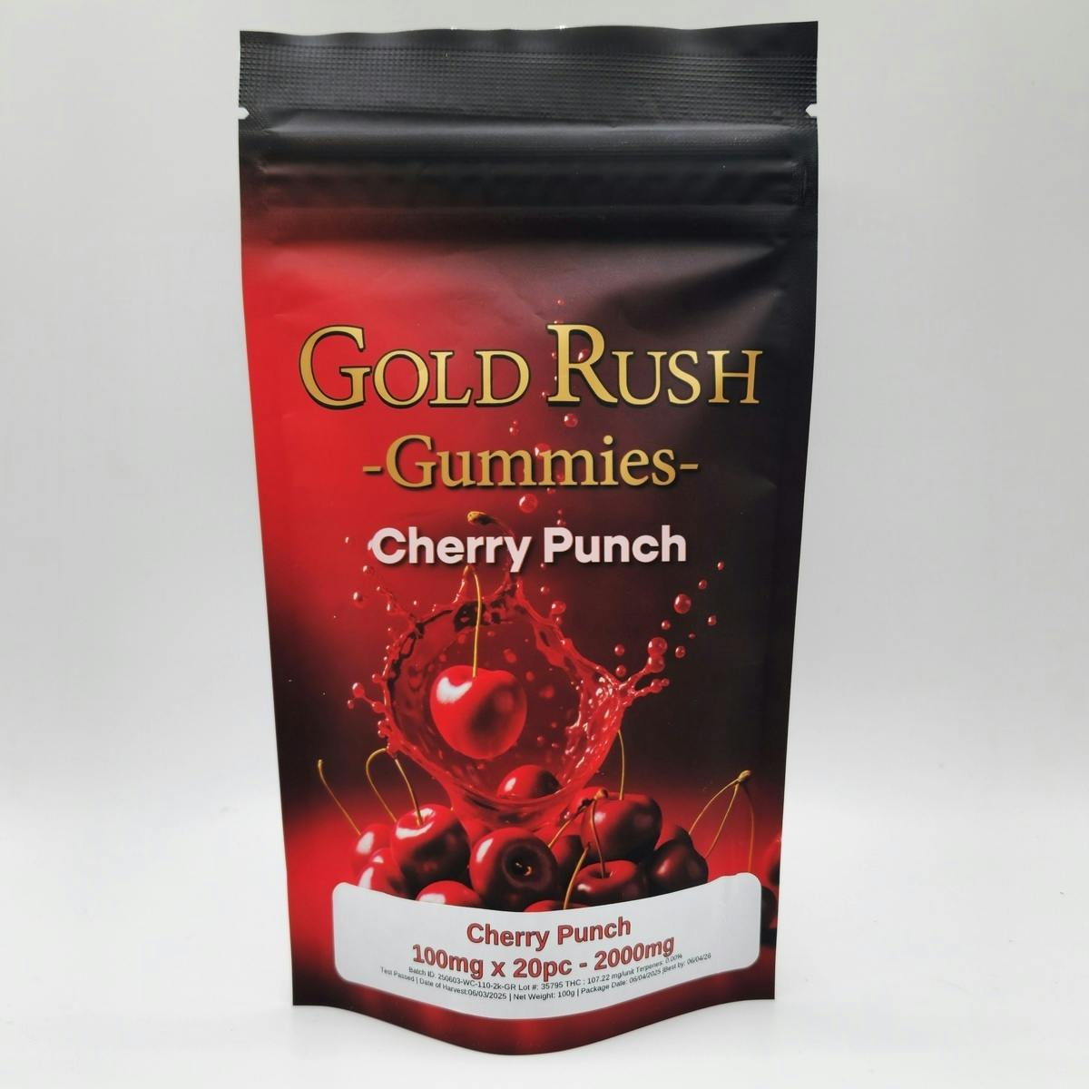 Gummy X20 2000mg Wild Cherry