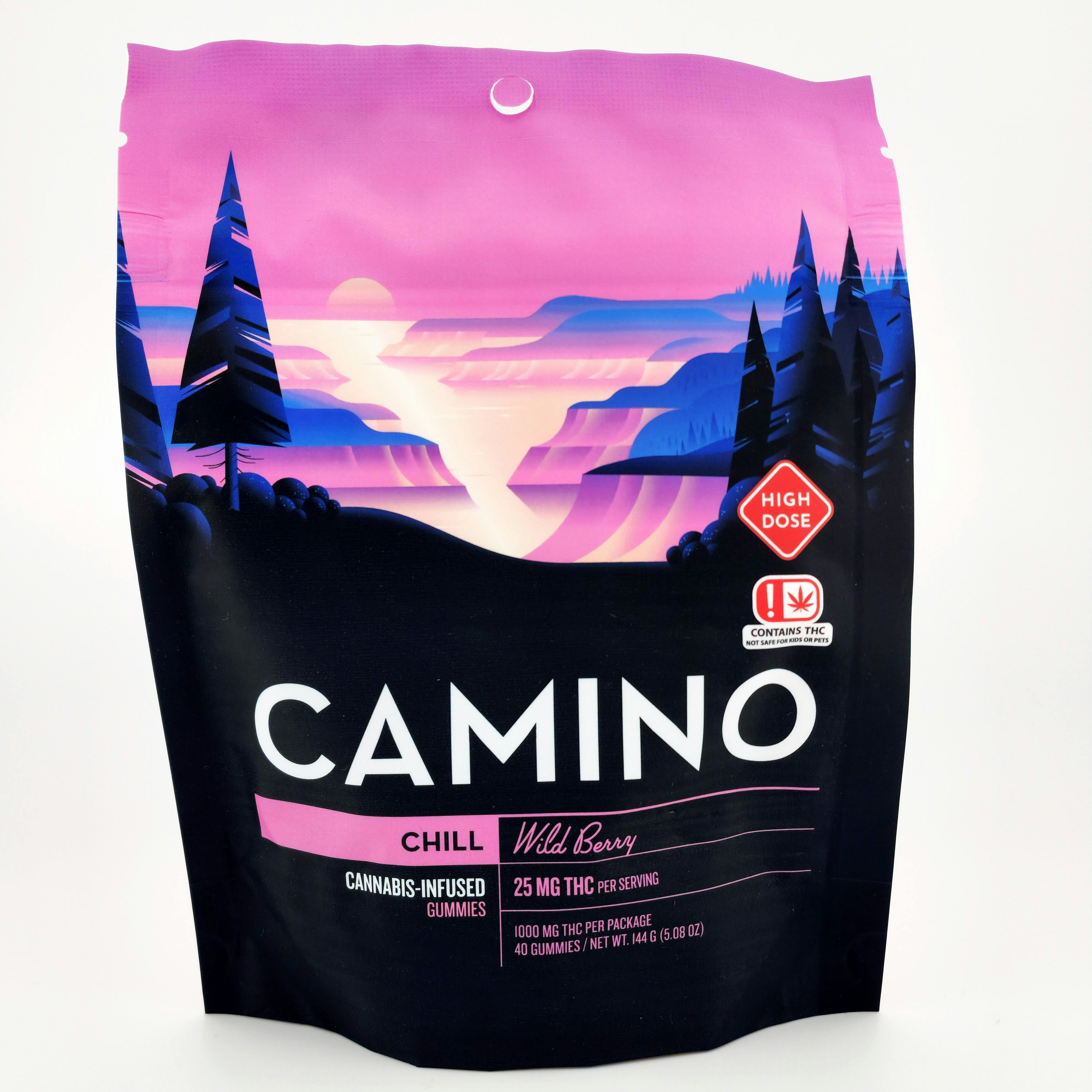 Camino 1000mg Gummies - Wild Berry