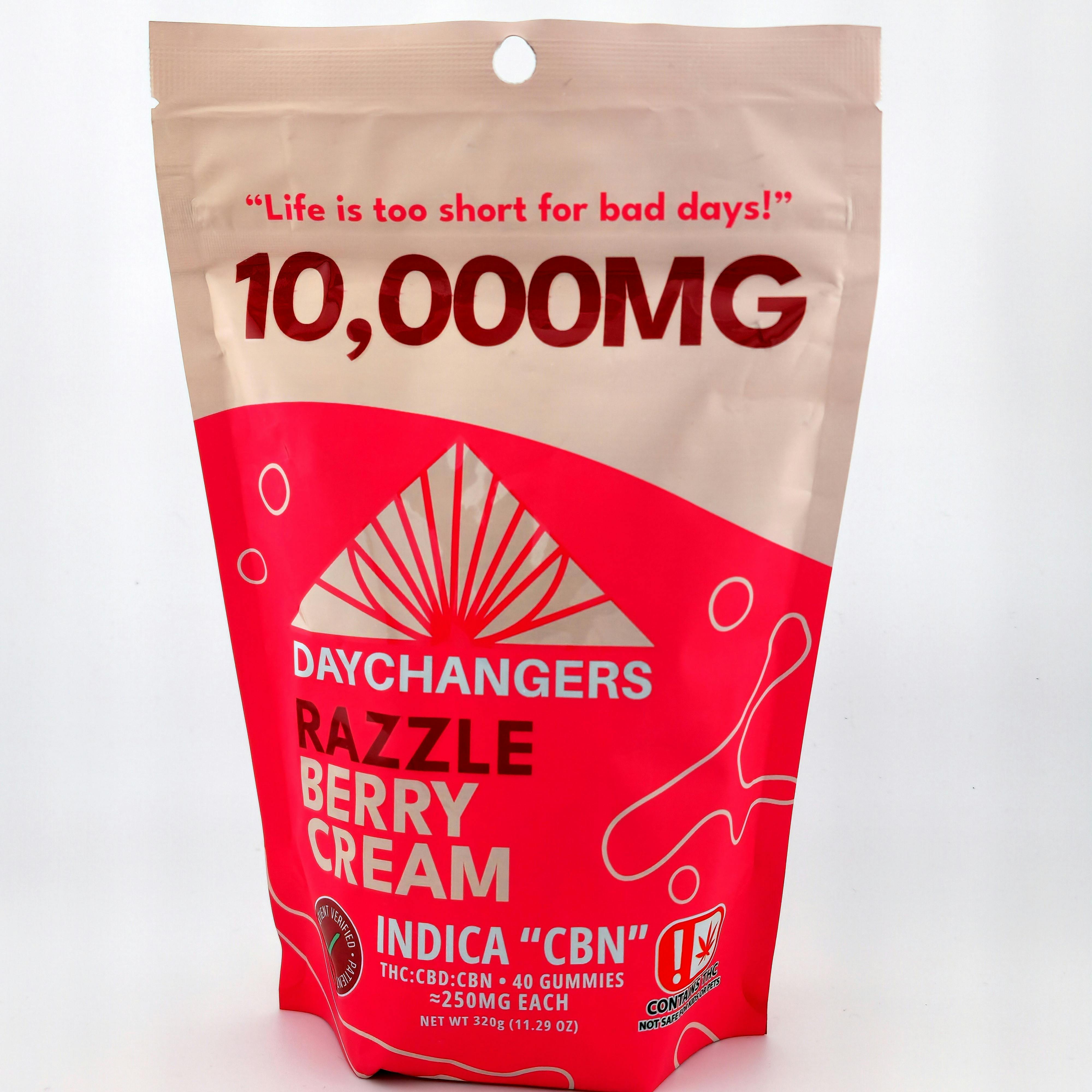 Day Changer | Razzle Berry Cream Gummies (40ct.) | 10,000mg