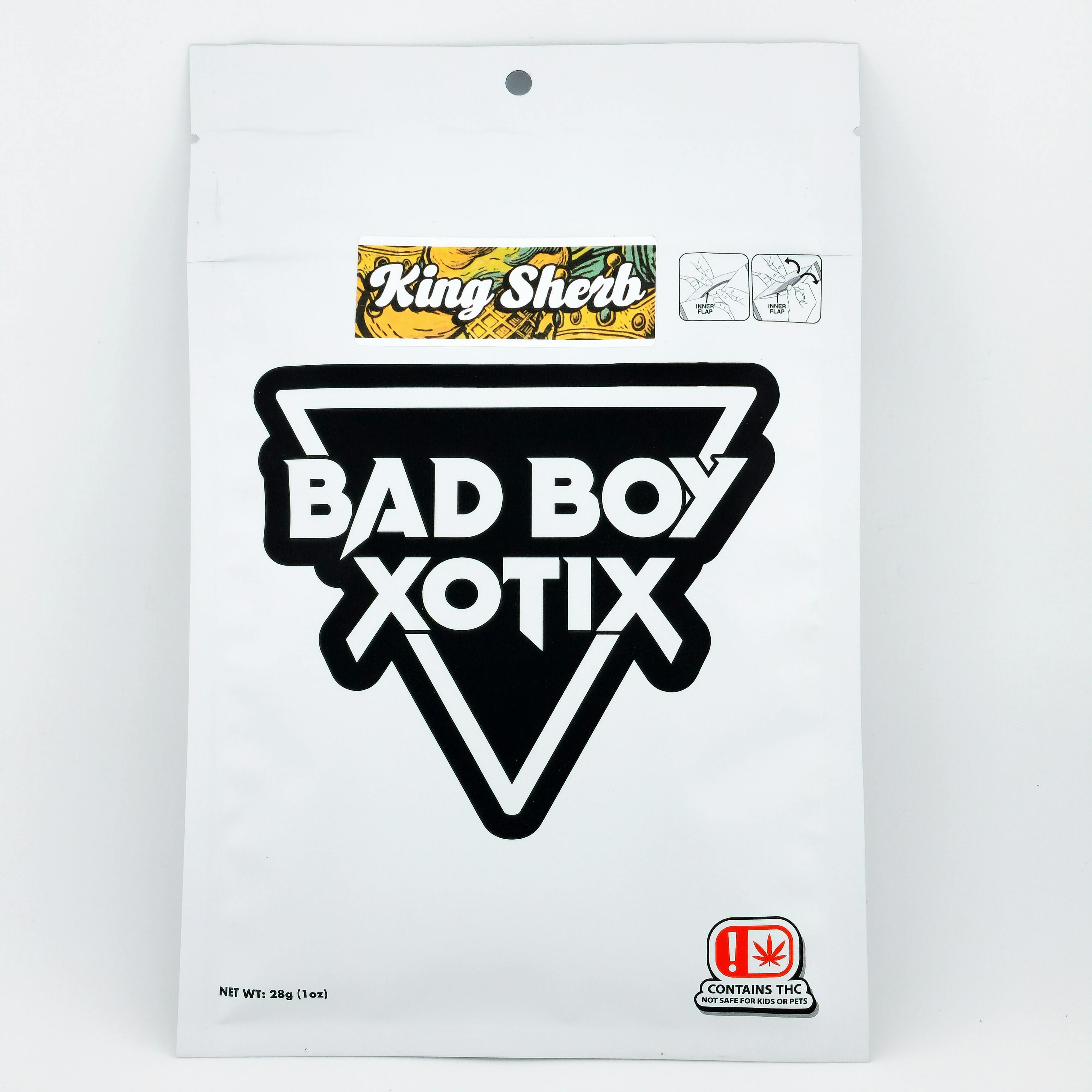 Bad Boy Xotix 28g Pre-Pack $59.99oz - King Sherb