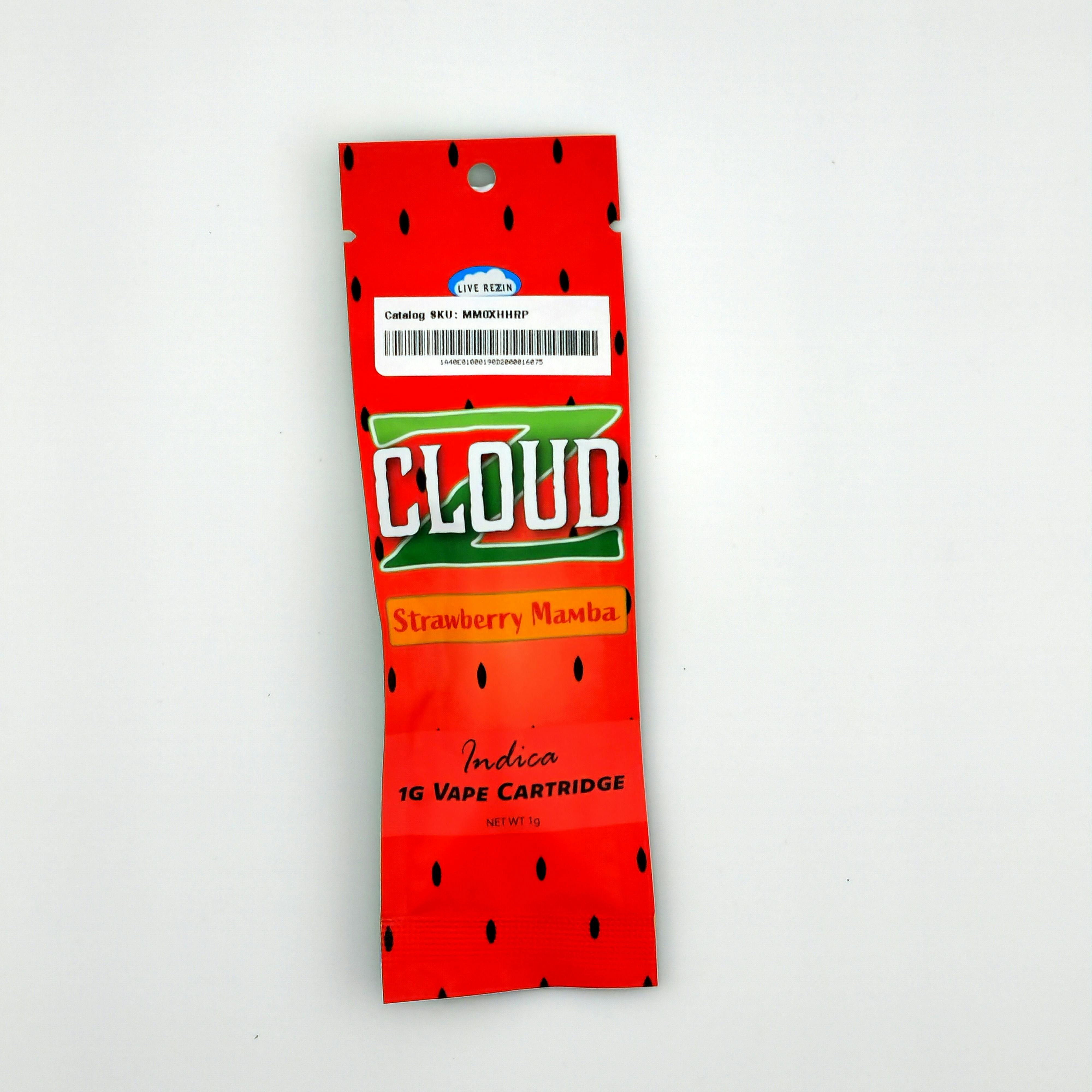 Cloudz 1g Cart - Straw. Mamba