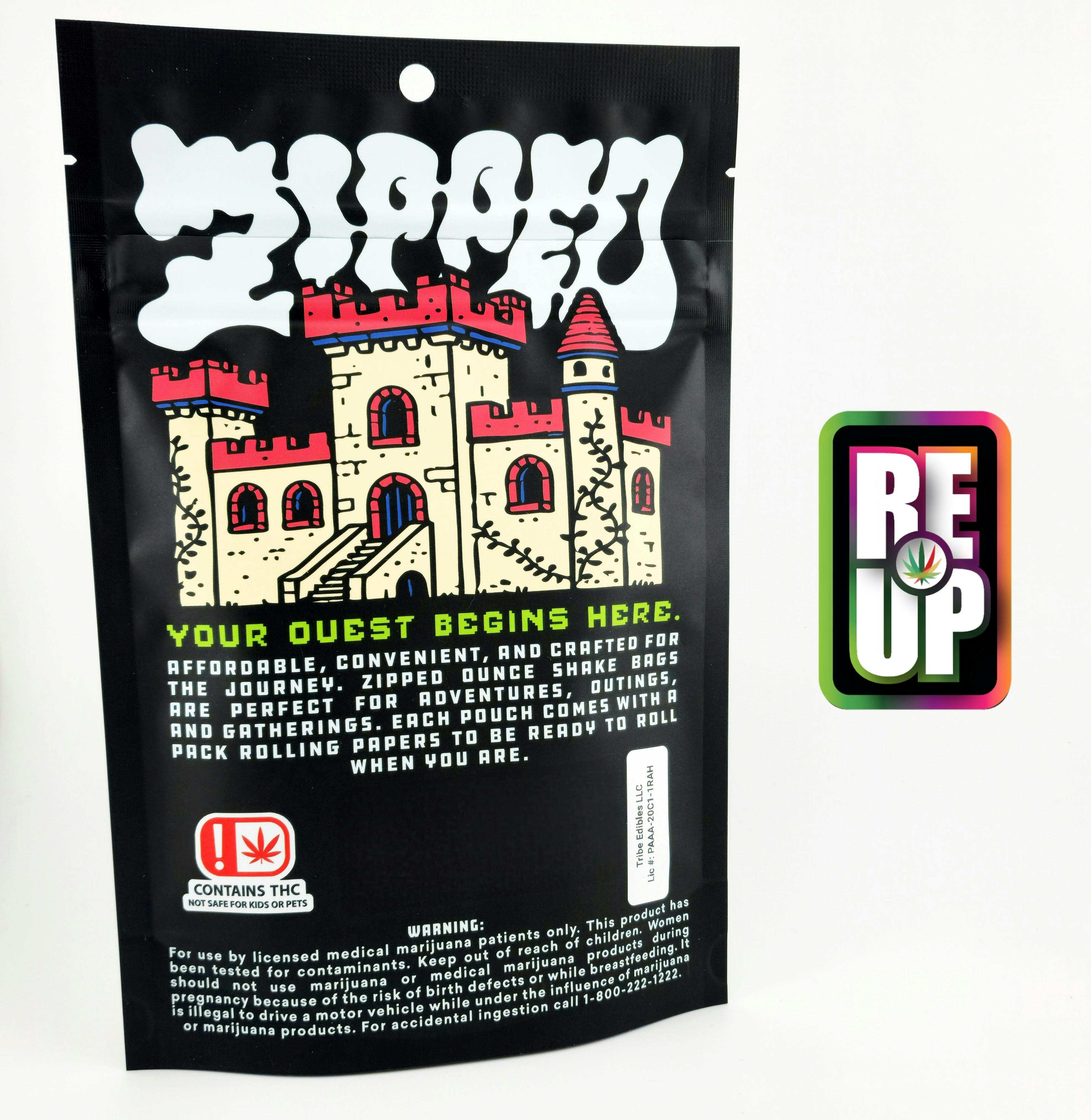 Zipped 28g Pre-Packed Shake - Angry Apples