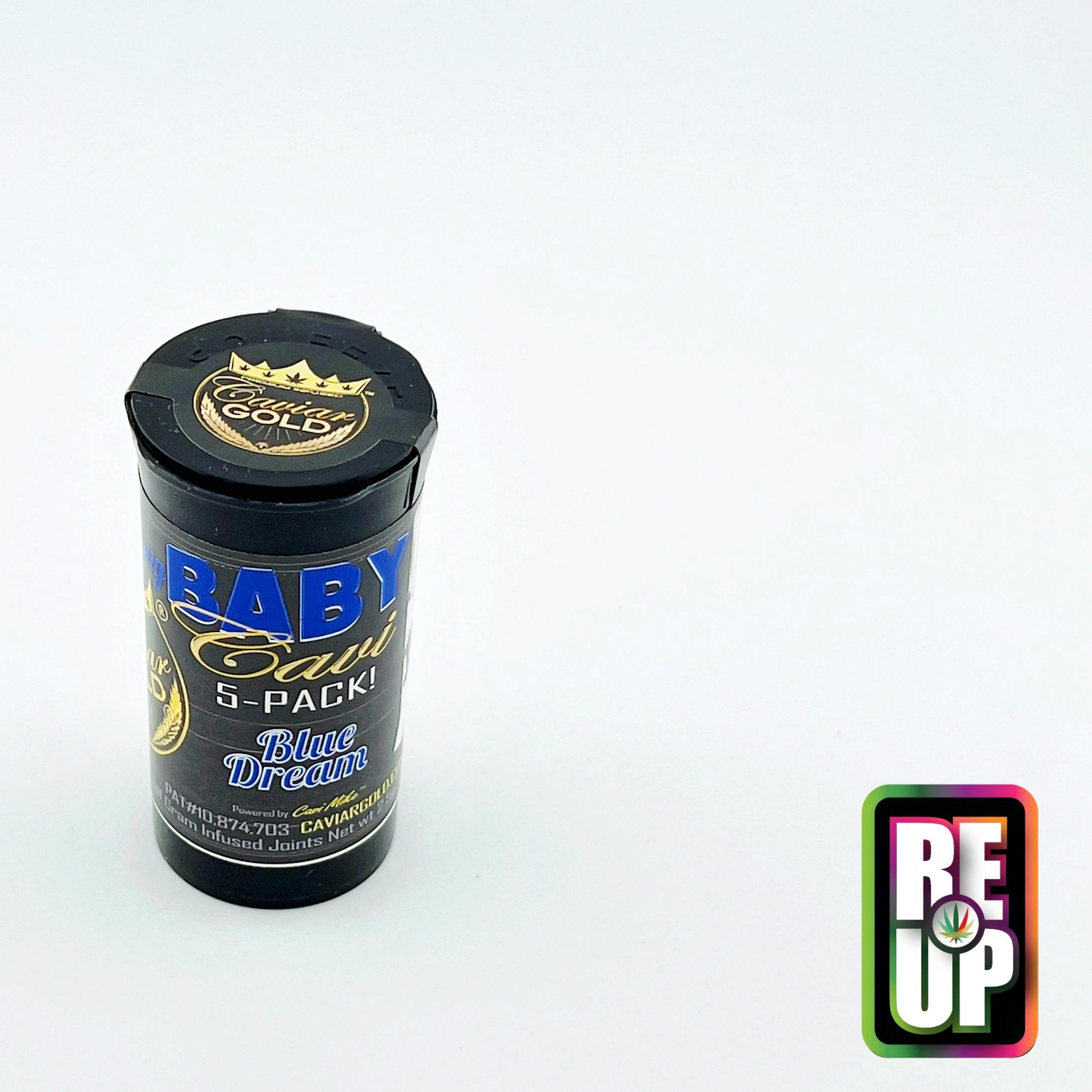 Baby Cavi | Blue Dream | Infused Mini Pre-Rolls | 0.5g each | 5pk