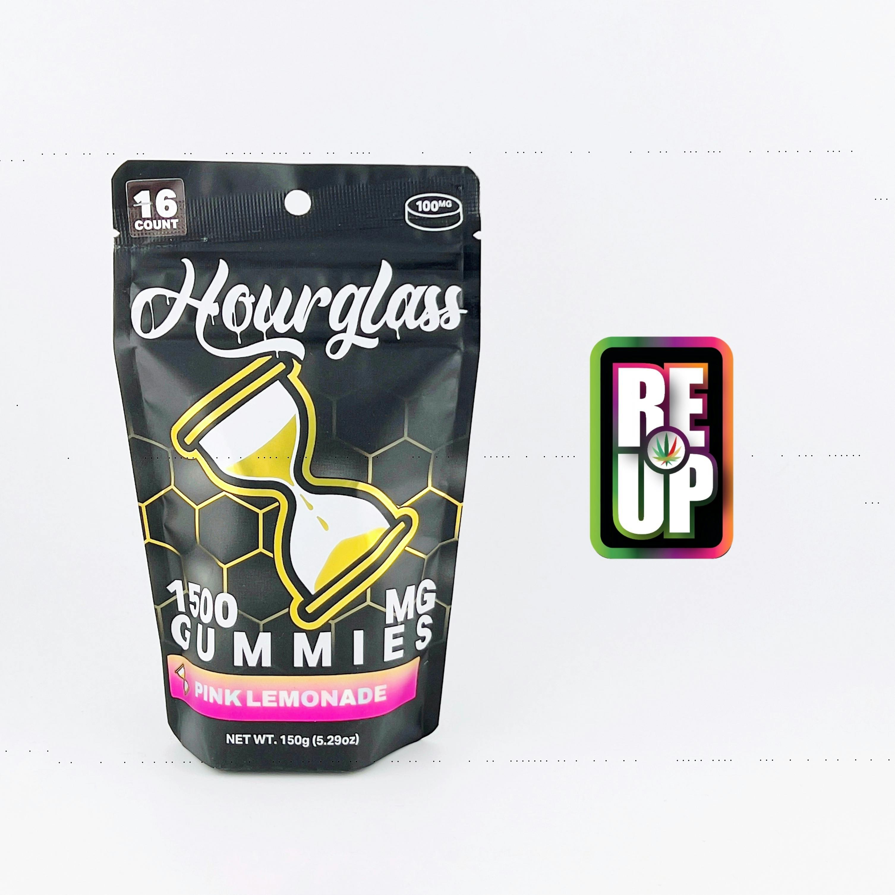 Hourglass 1500mg Gummies - Pink Lemonade