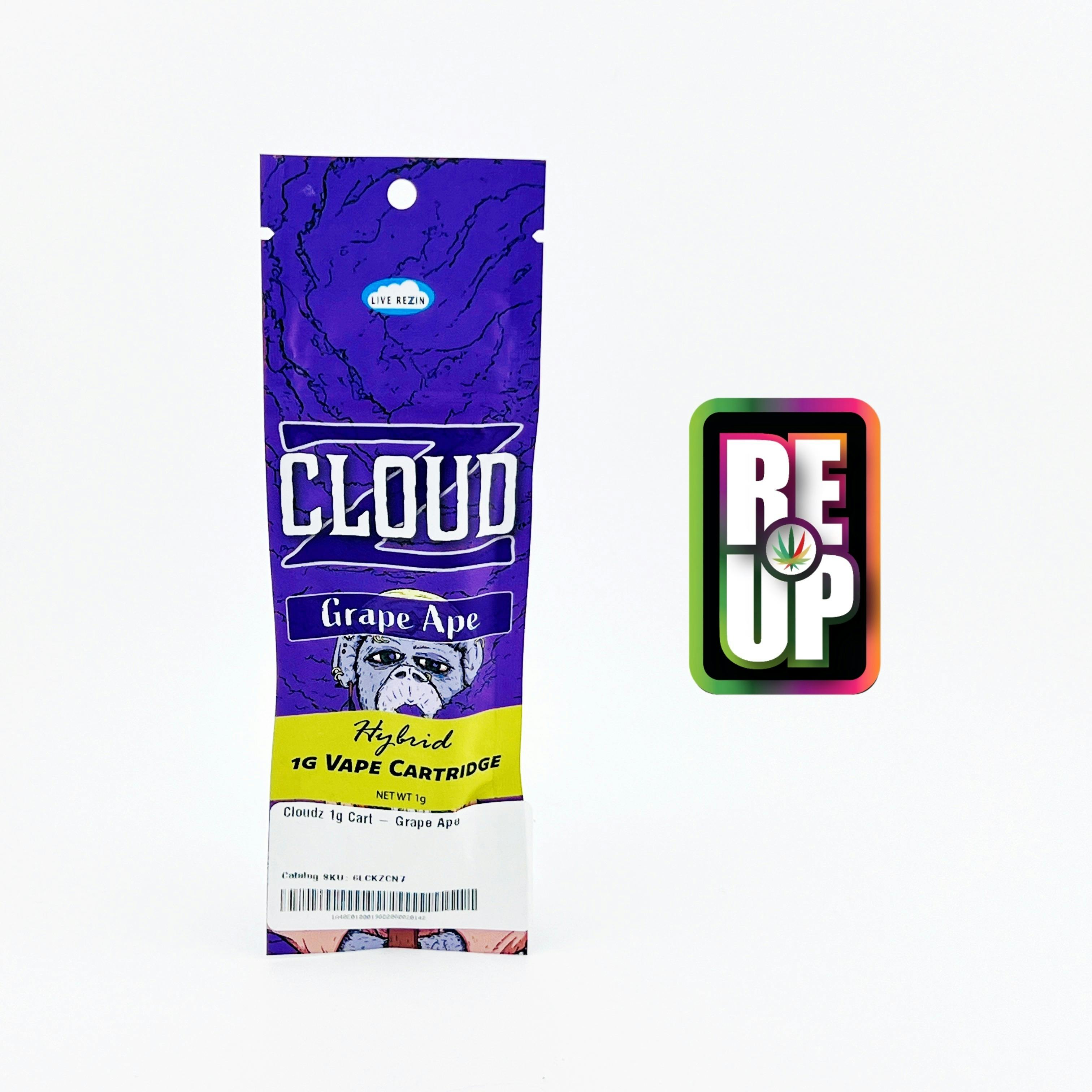 Cloudz 1g Cart - Grape Ape