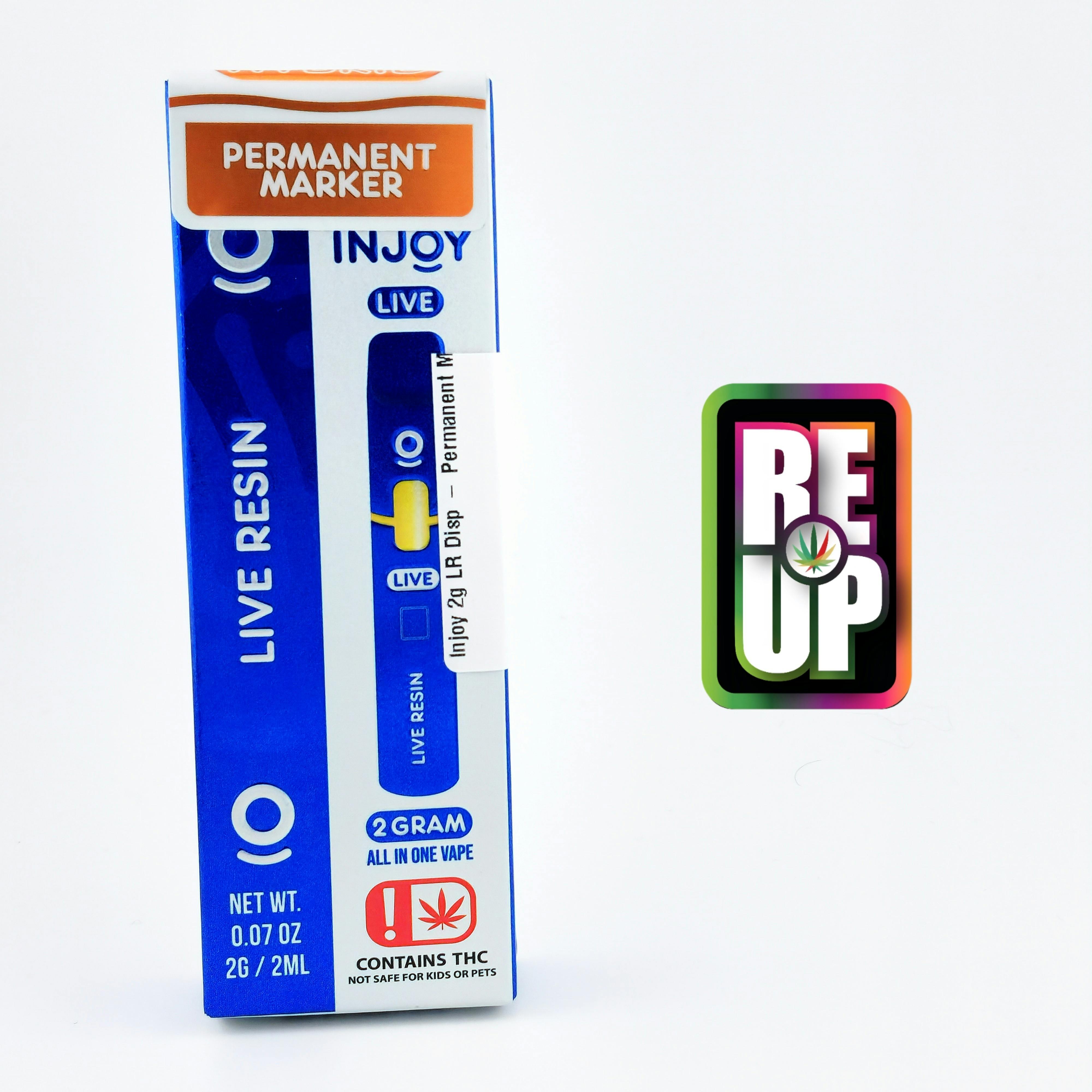 Permanent Marker | Live Resin Disposable | 2g