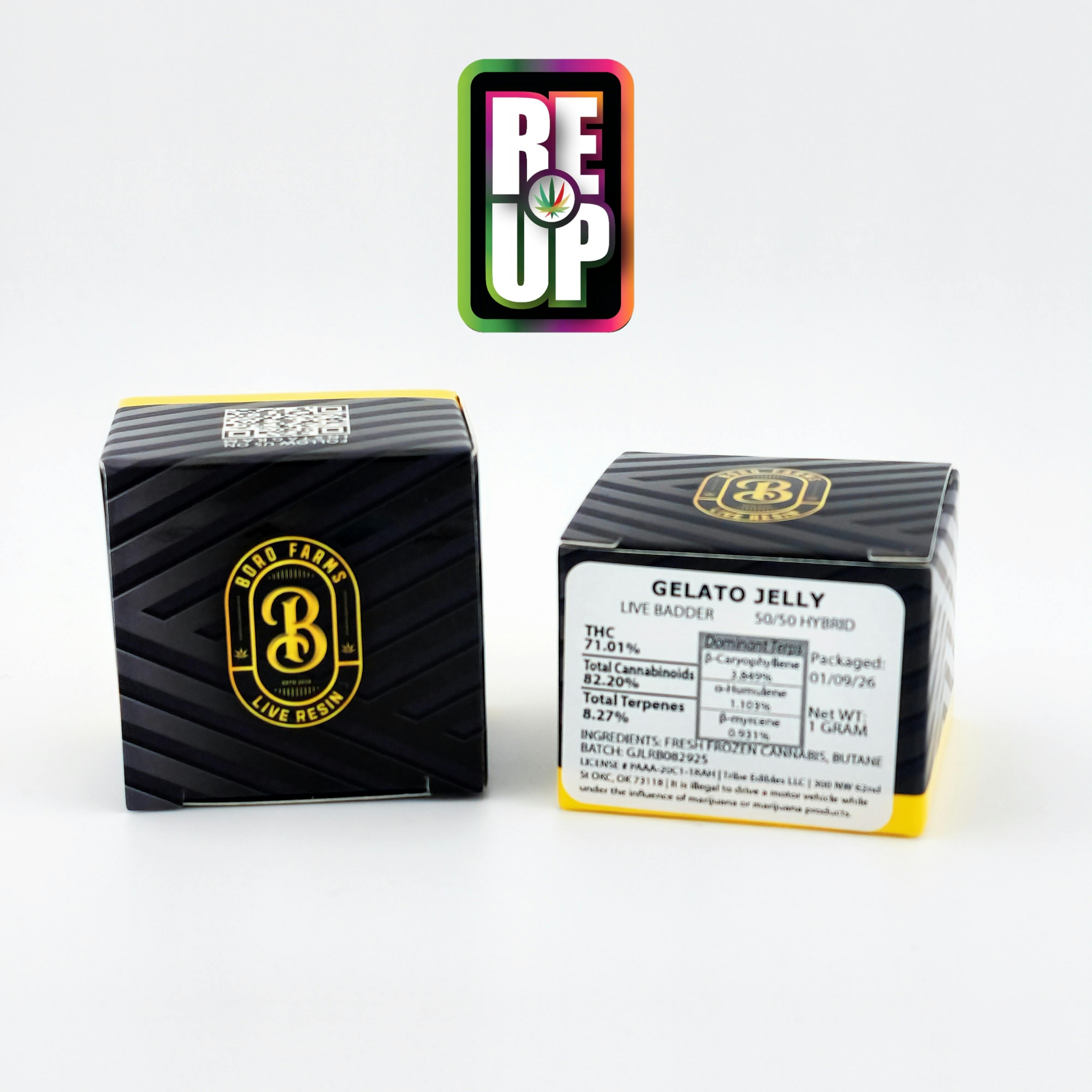 Gelato Jelly | Live Resin Badder | 1g