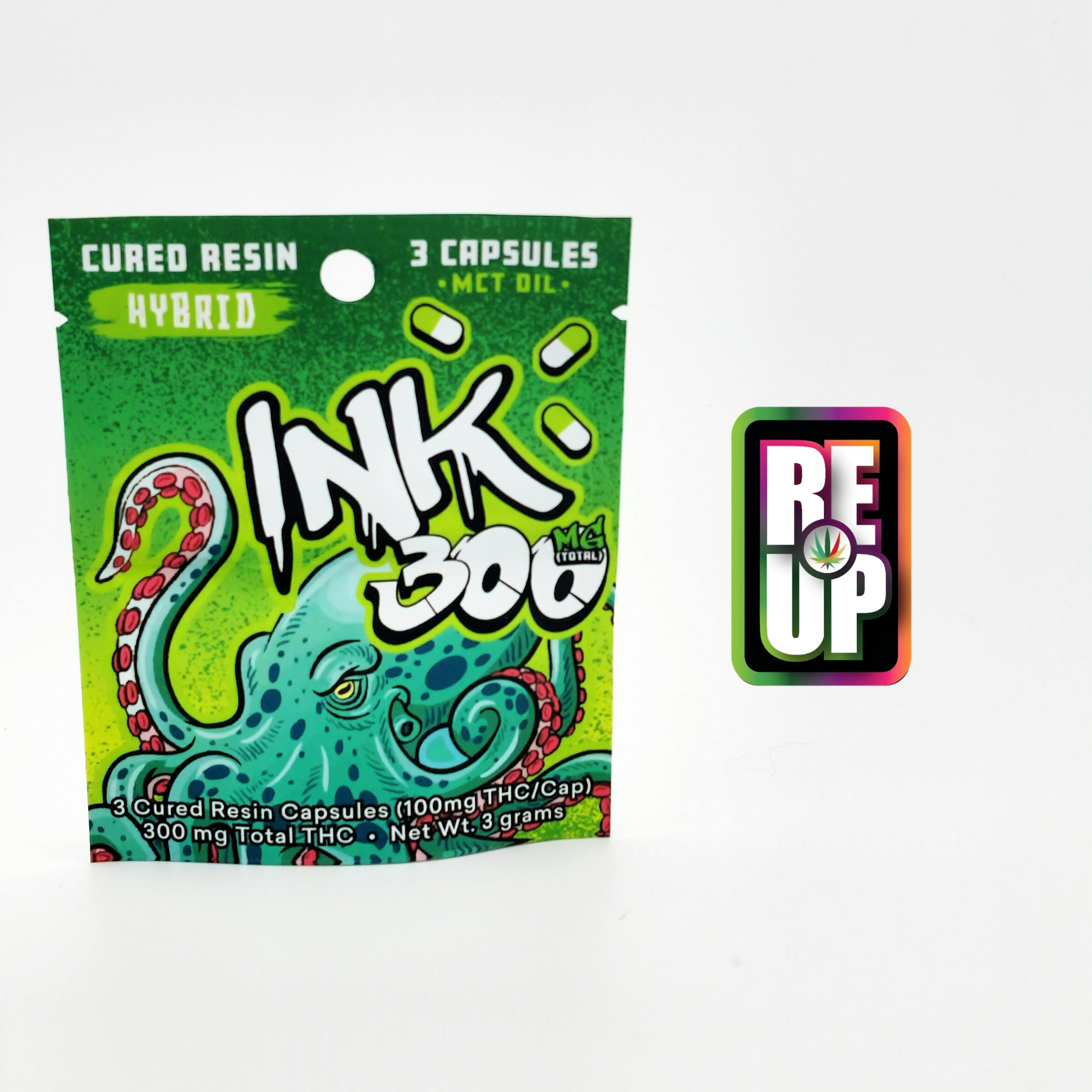 Ink | Hybrid | Capsules | 300mg | 3ct | 100mg/ea