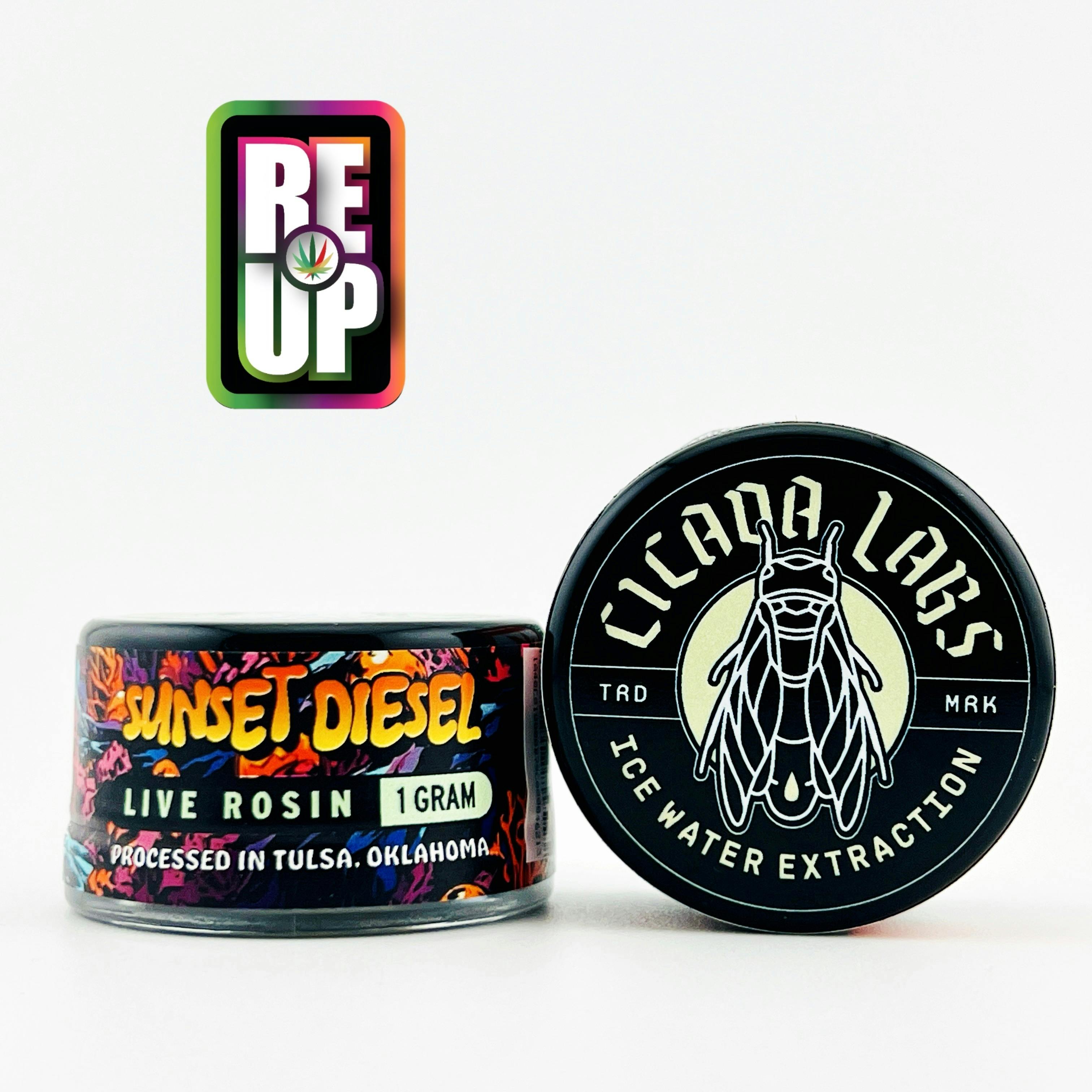 Cicada Labs 1g Live Rosin - Sunset Diesel