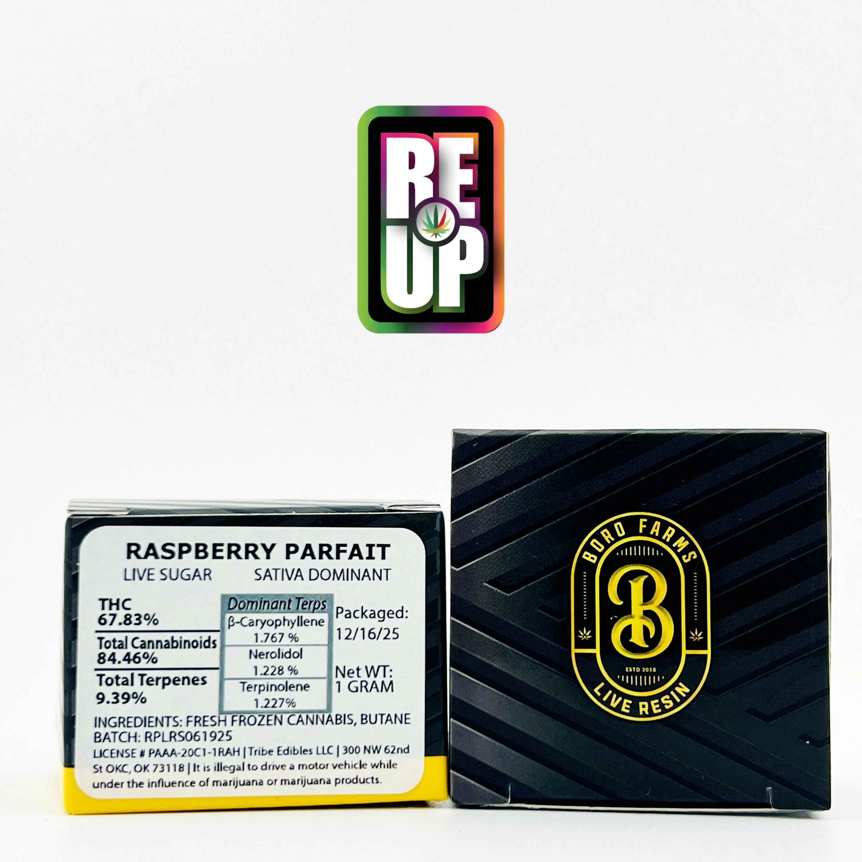 Raspberry Parfait | Live Resin Sugar | 1g